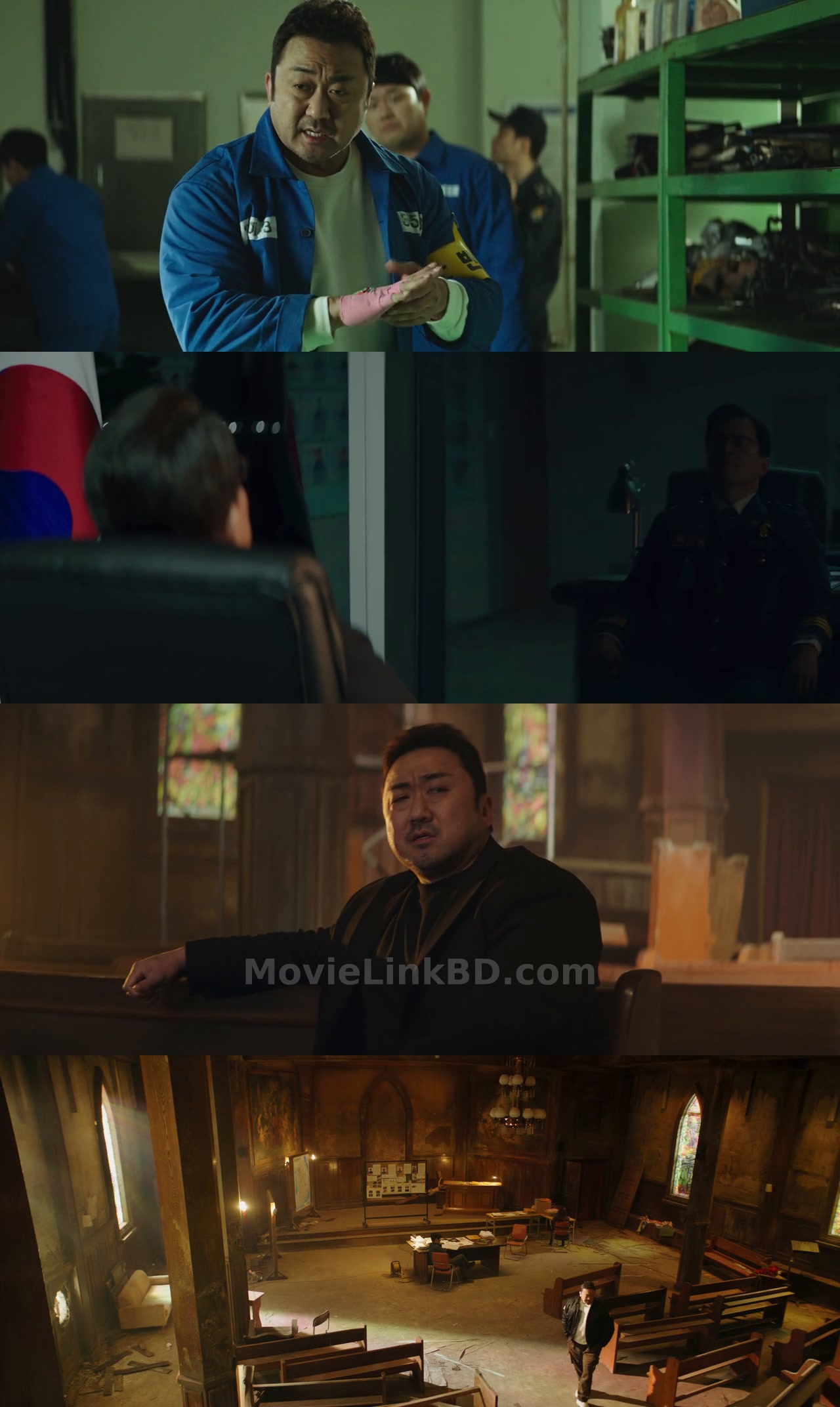 Screenshot of The Bad Guys: The Movie (2019) &bull; Korean + Hindi on MovieLinkBD