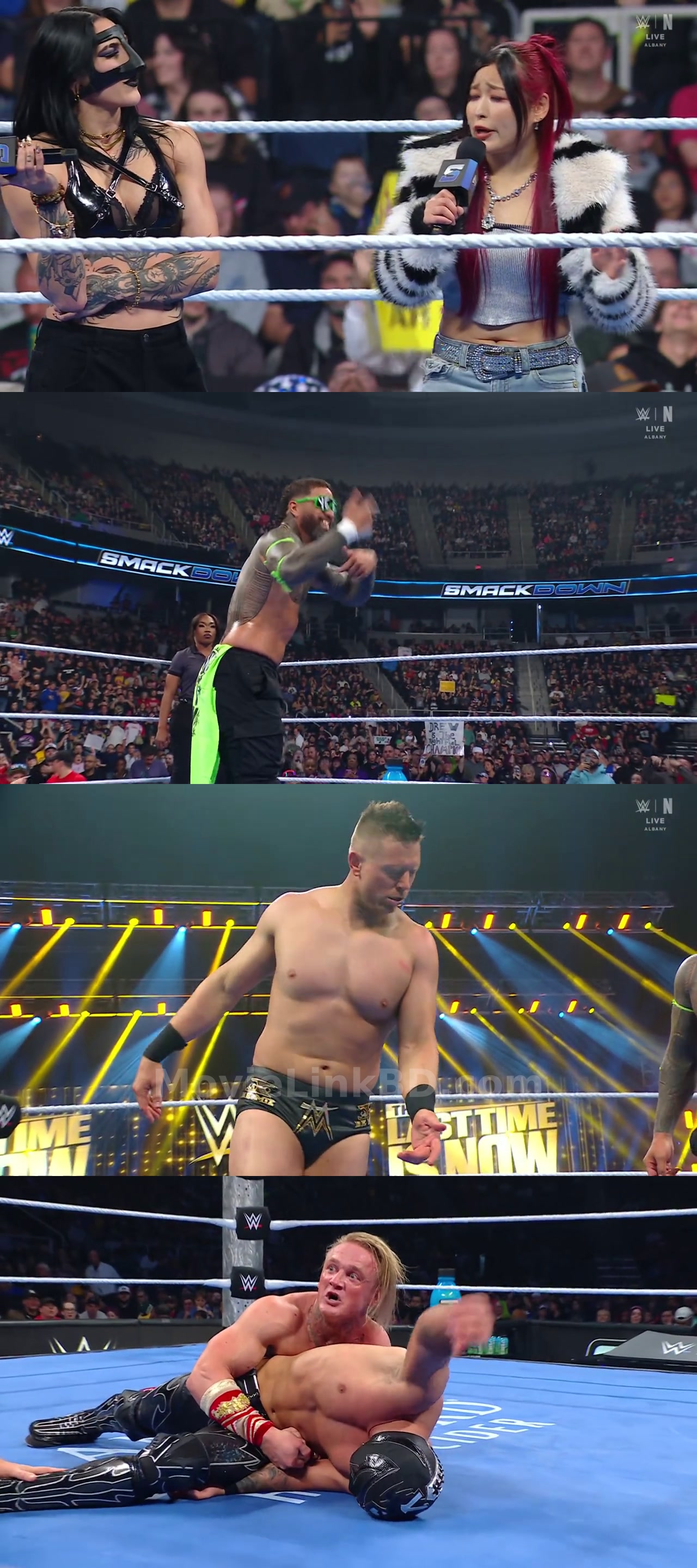 Screenshot of WWE Friday Night SmackDown (14th November 2025)) &bull; Hindi, English on MovieLinkBD
