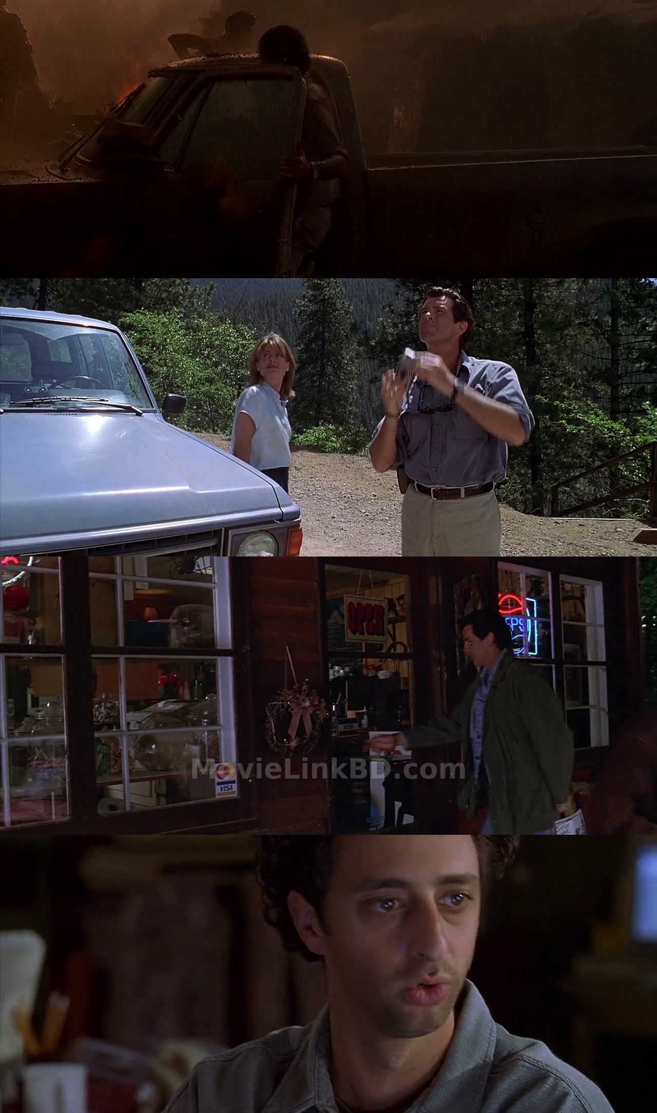 Screenshot of Dante's Peak (1997) &bull; Hindi, English, Dual, Audio on MovieLinkBD