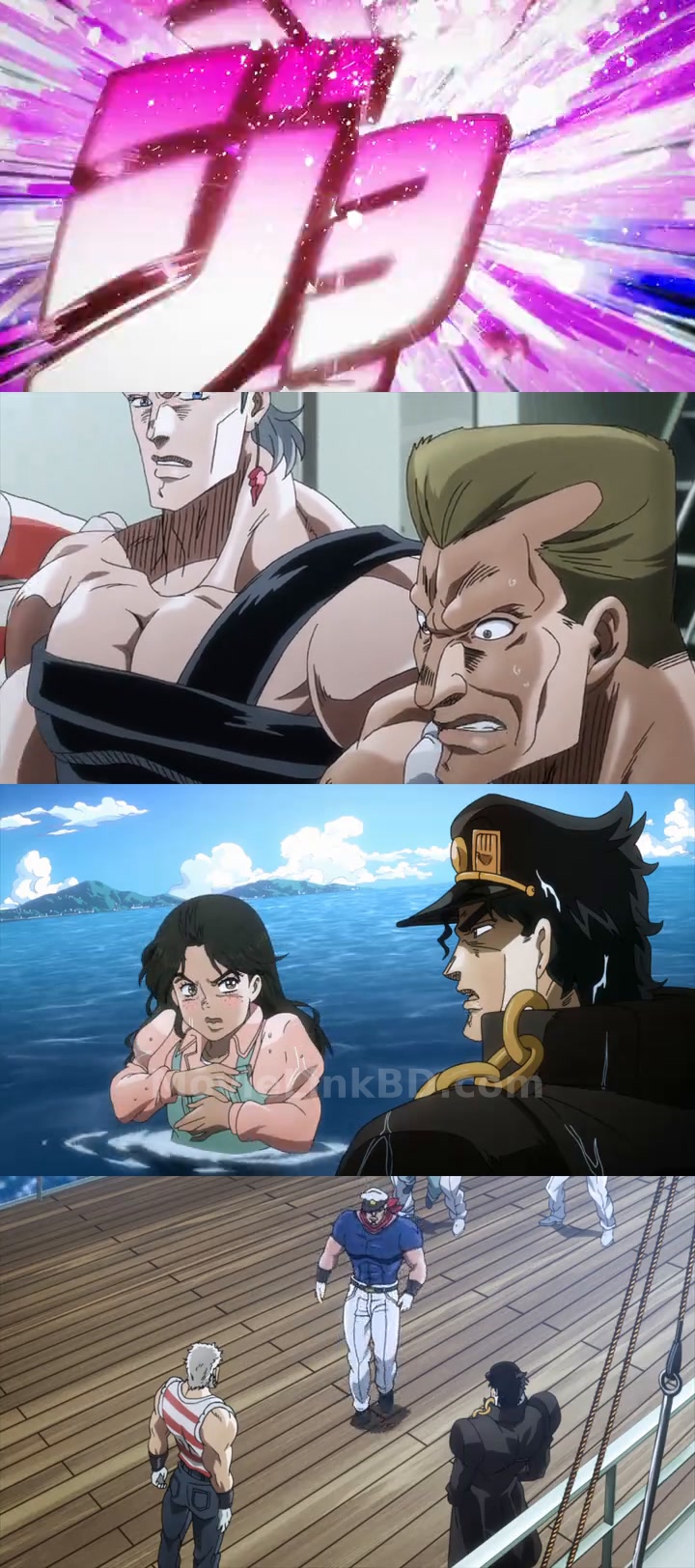 Screenshot of Jojo's Bizarre Adventure  [Season 1-2] Hindi ORG (1993) &bull; Japanese + English + Hindi on MovieLinkBD