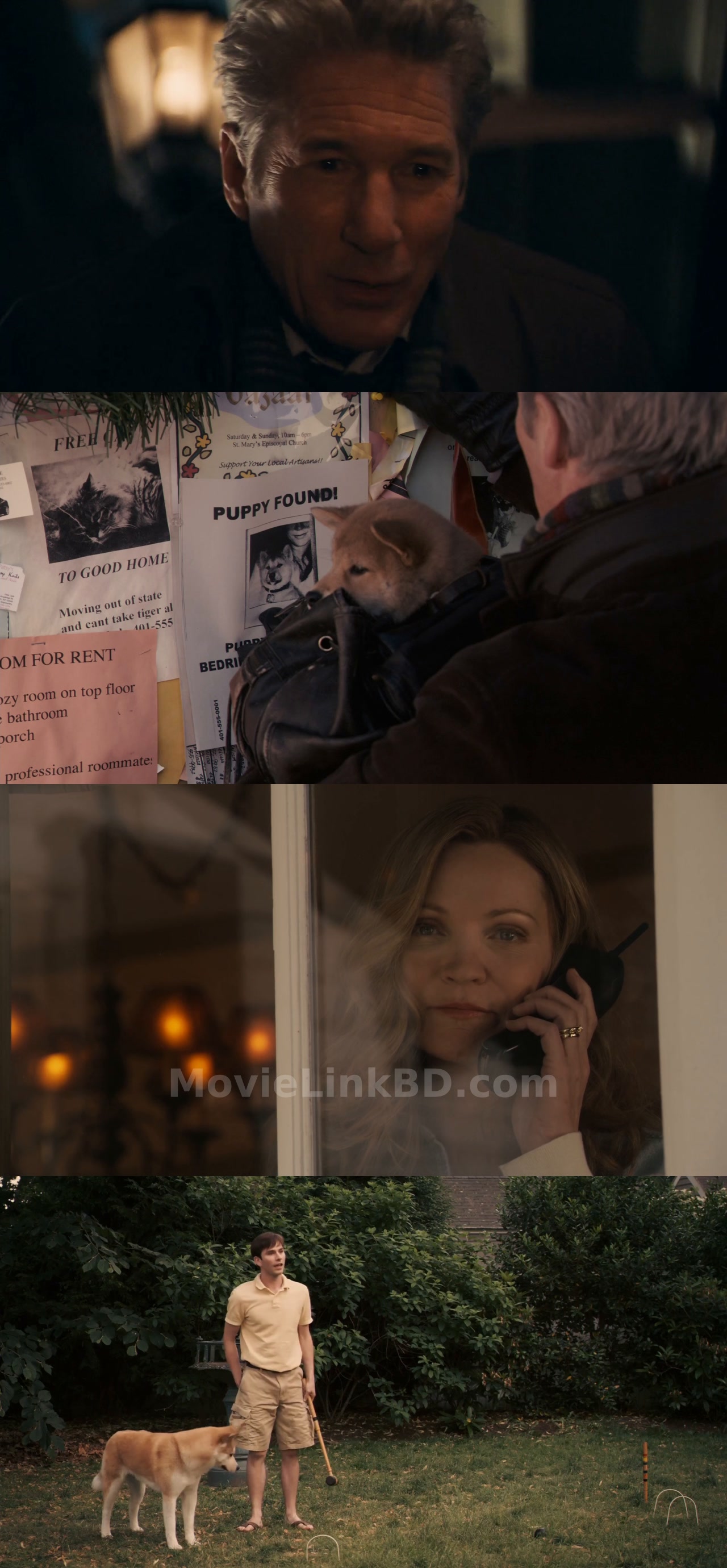 Screenshot of Hachi: A Dog's Tale  [ORG Hindi] - Hachiko (2009) &bull; Hindi, English on MovieLinkBD