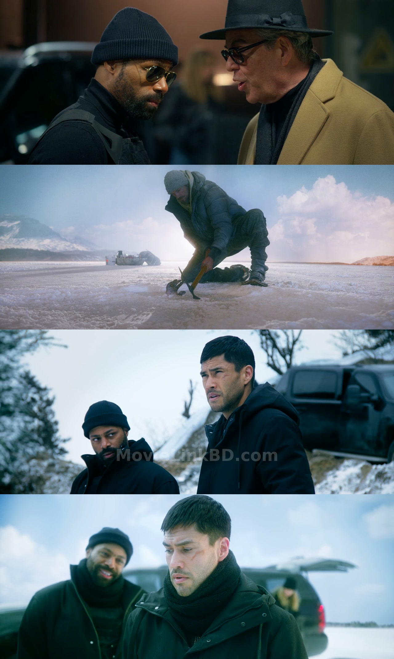 Screenshot of Ice Fall  Full HD (2025) &bull; English on MovieLinkBD