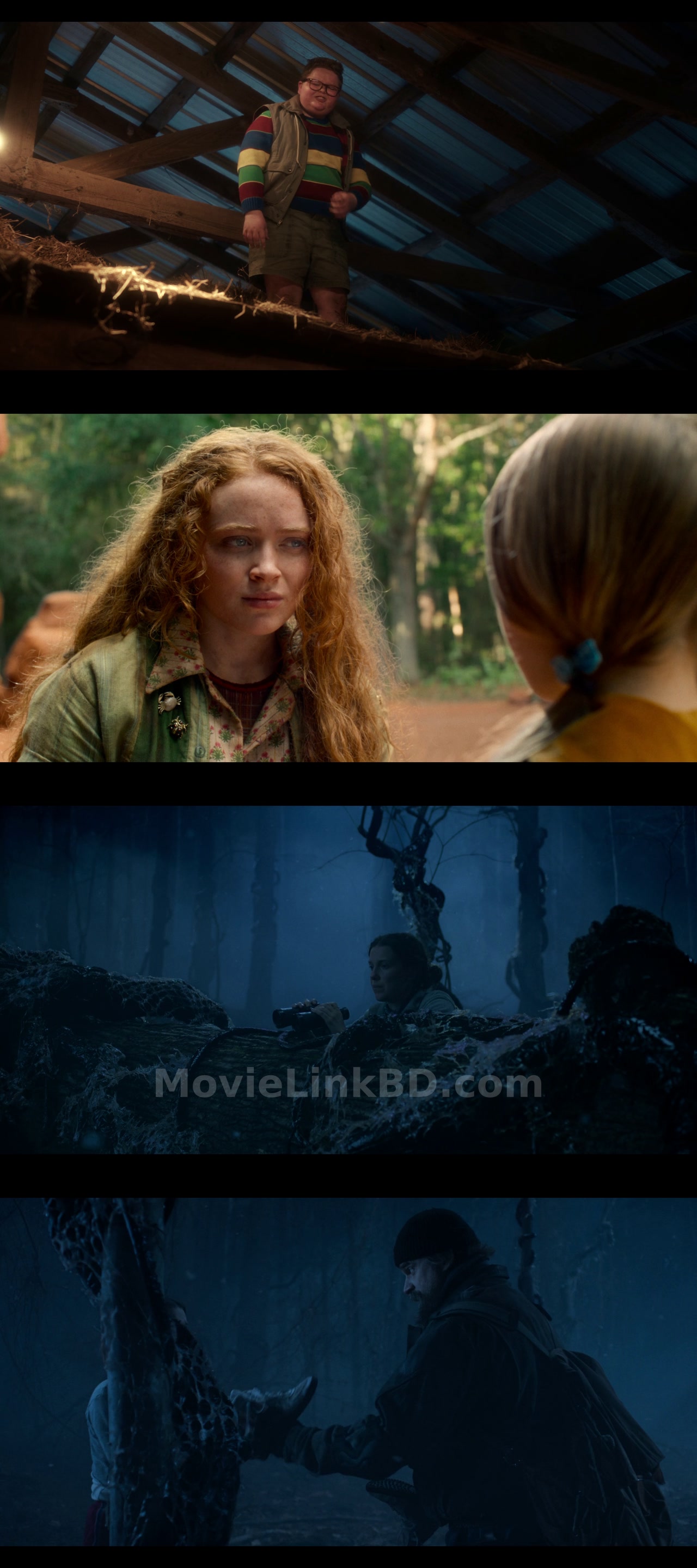 Screenshot of Stranger Things  Season 5 - Part 1 [Ep01-04] [ORG Hindi] (2025) &bull; English + Hindi on MovieLinkBD