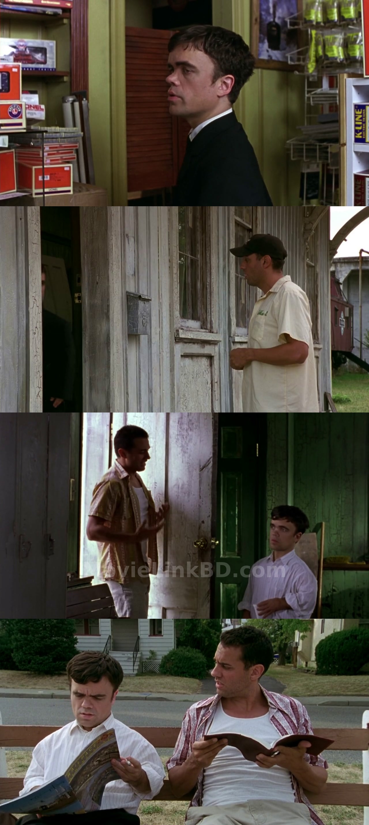Screenshot of The Station Agent (2003) &bull; English on MovieLinkBD