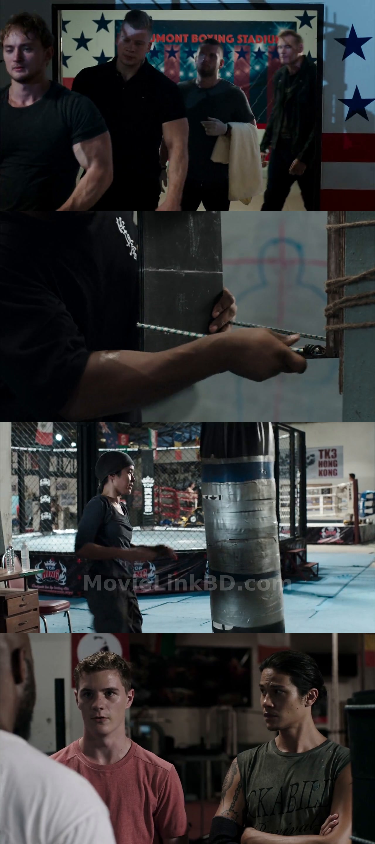 Screenshot of Never Back Down: No Surrender (2016) &bull; English + Hindi + Dual Audio on MovieLinkBD