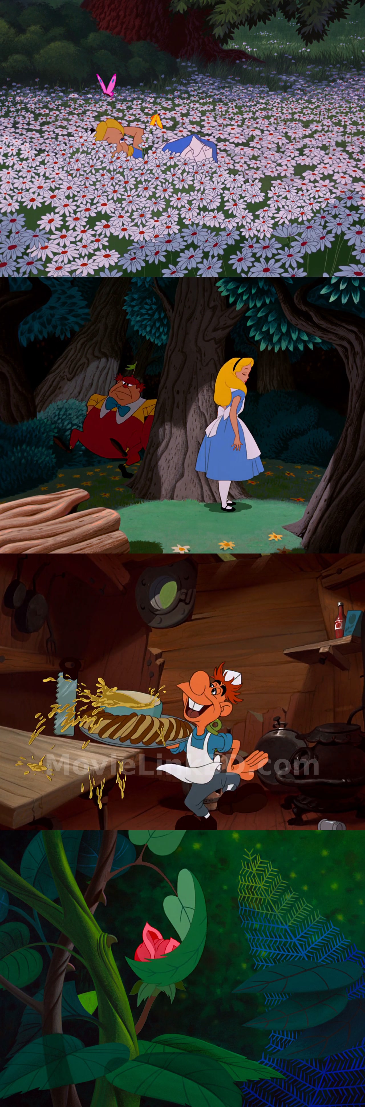 Screenshot of Alice in Wonderland (1951) &bull; English + Hindi on MovieLinkBD