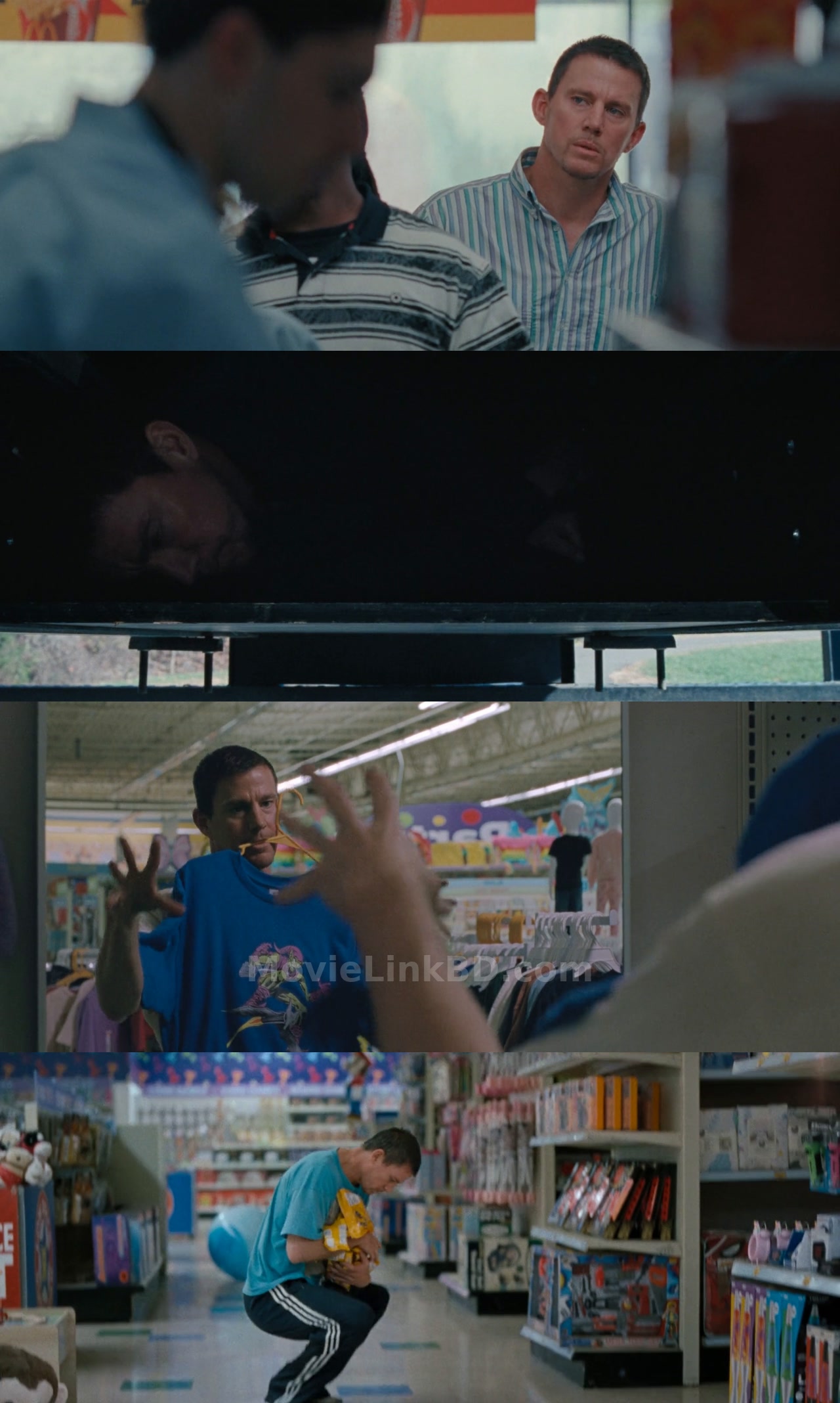 Screenshot of Roofman (2025) &bull; English + Hindi + Tamil + Telugu on MovieLinkBD
