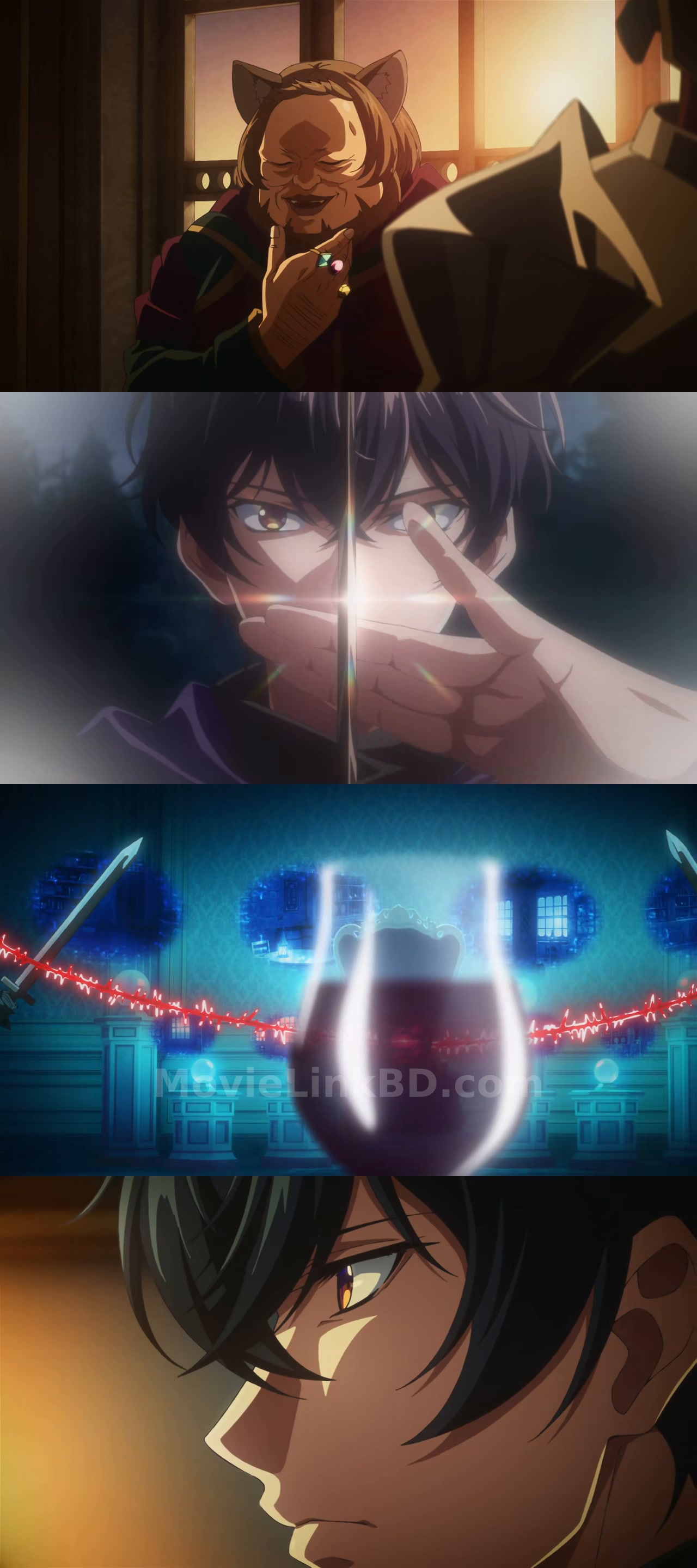 Screenshot of [Season 1 Ep 1-12] - My Status as an Assassin Obviously Exceeds the Hero's (2025) &bull; Japanese + Hindi, English on MovieLinkBD