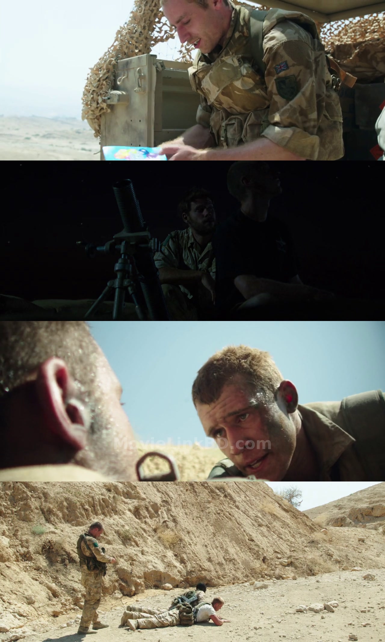 Screenshot of Kilo Two Bravo (2014) &bull; English on MovieLinkBD