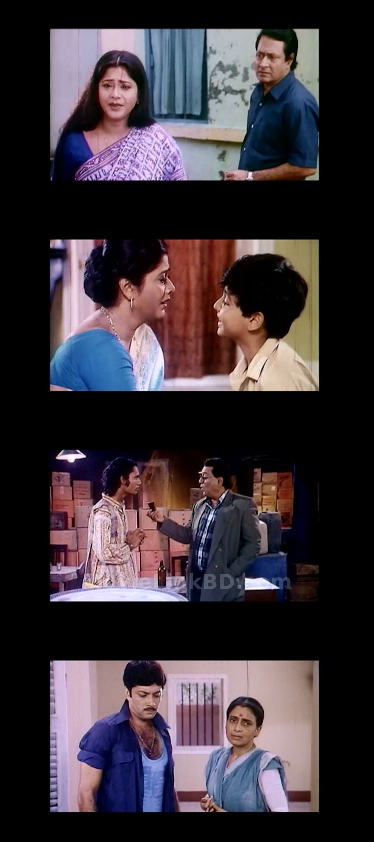 Screenshot of Amader Sansar (2000) &bull; Bangla on MovieLinkBD