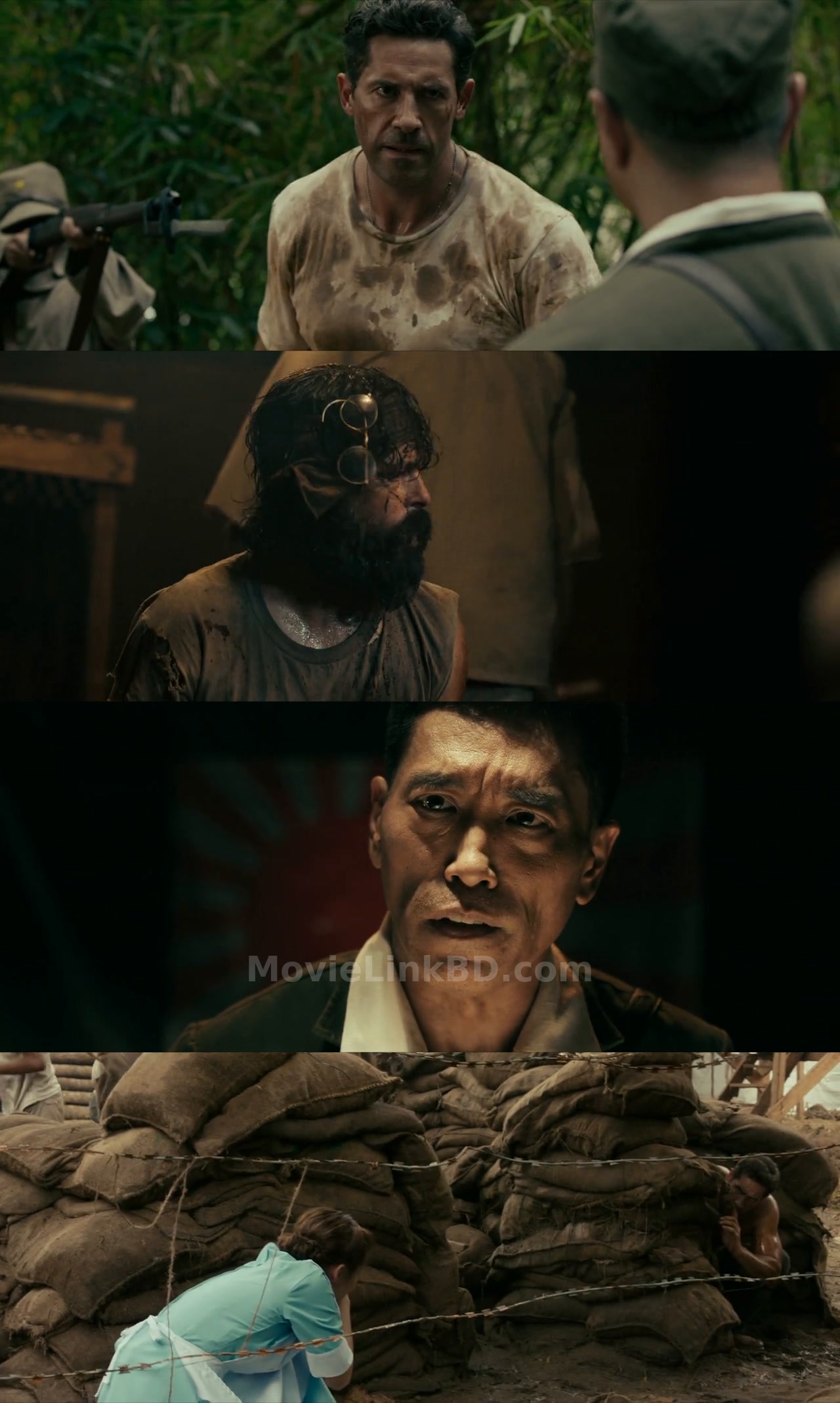 Screenshot of Prisoner of War (2025) &bull; English on MovieLinkBD