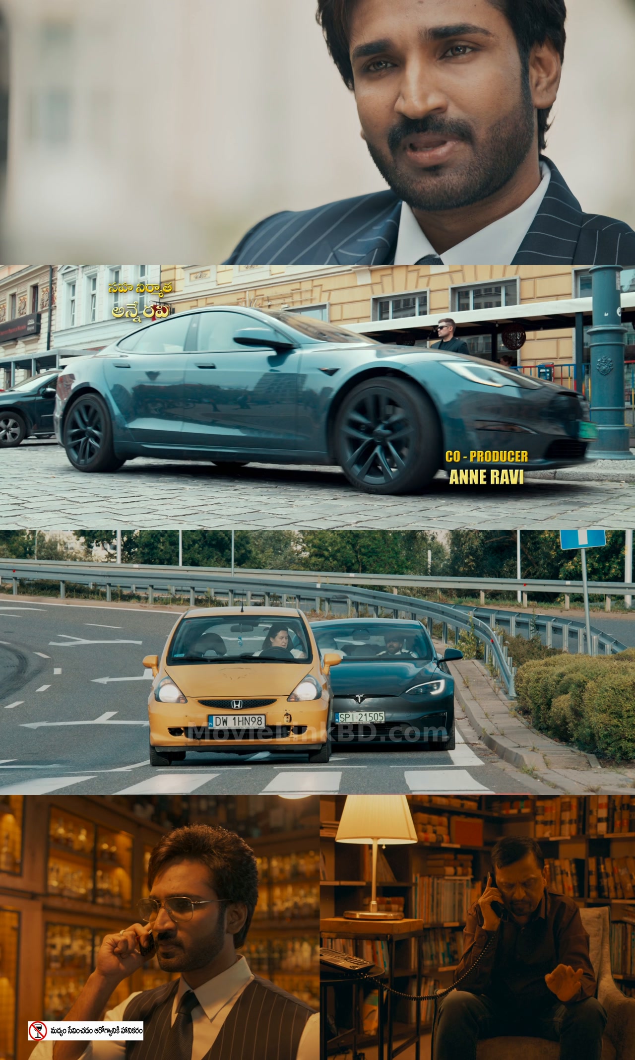 Screenshot of Drive  [ORG Hindi] (2025) &bull; Hindi + Telugu on MovieLinkBD