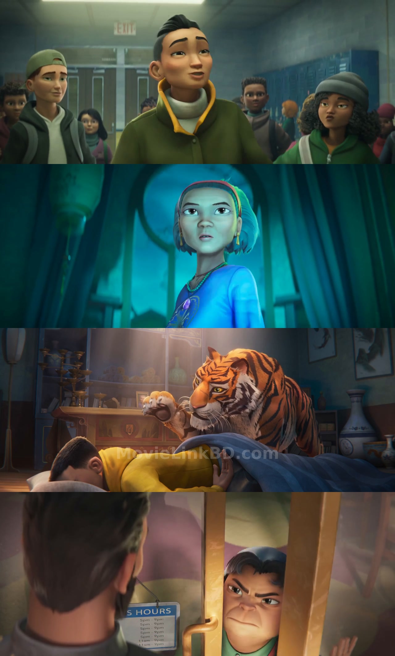 Screenshot of The Tiger's Apprentice  [ORG Hindi] (2024) &bull; English + Hindi on MovieLinkBD