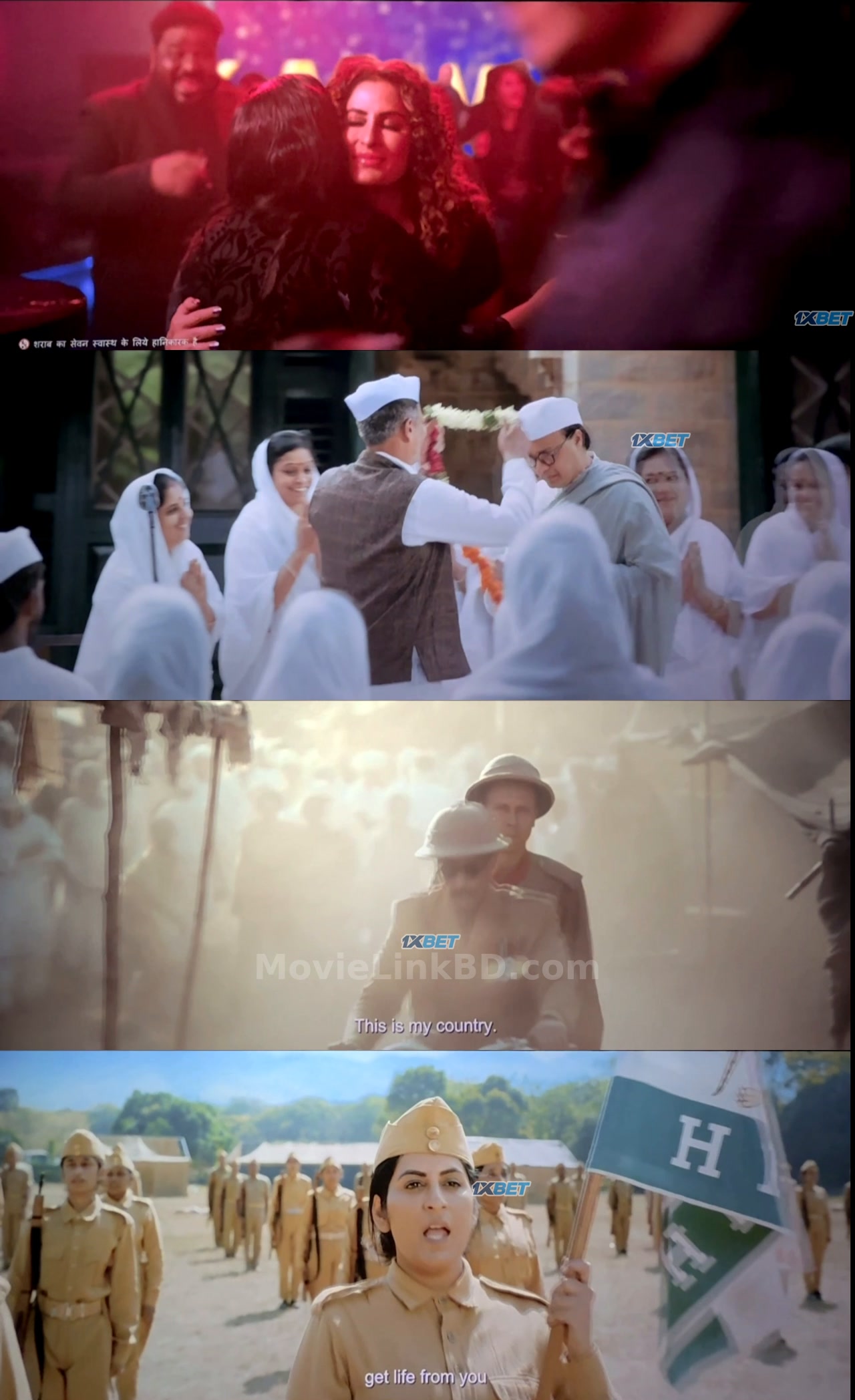 Screenshot of Azad Bharath (2026) &bull; Hindi on MovieLinkBD