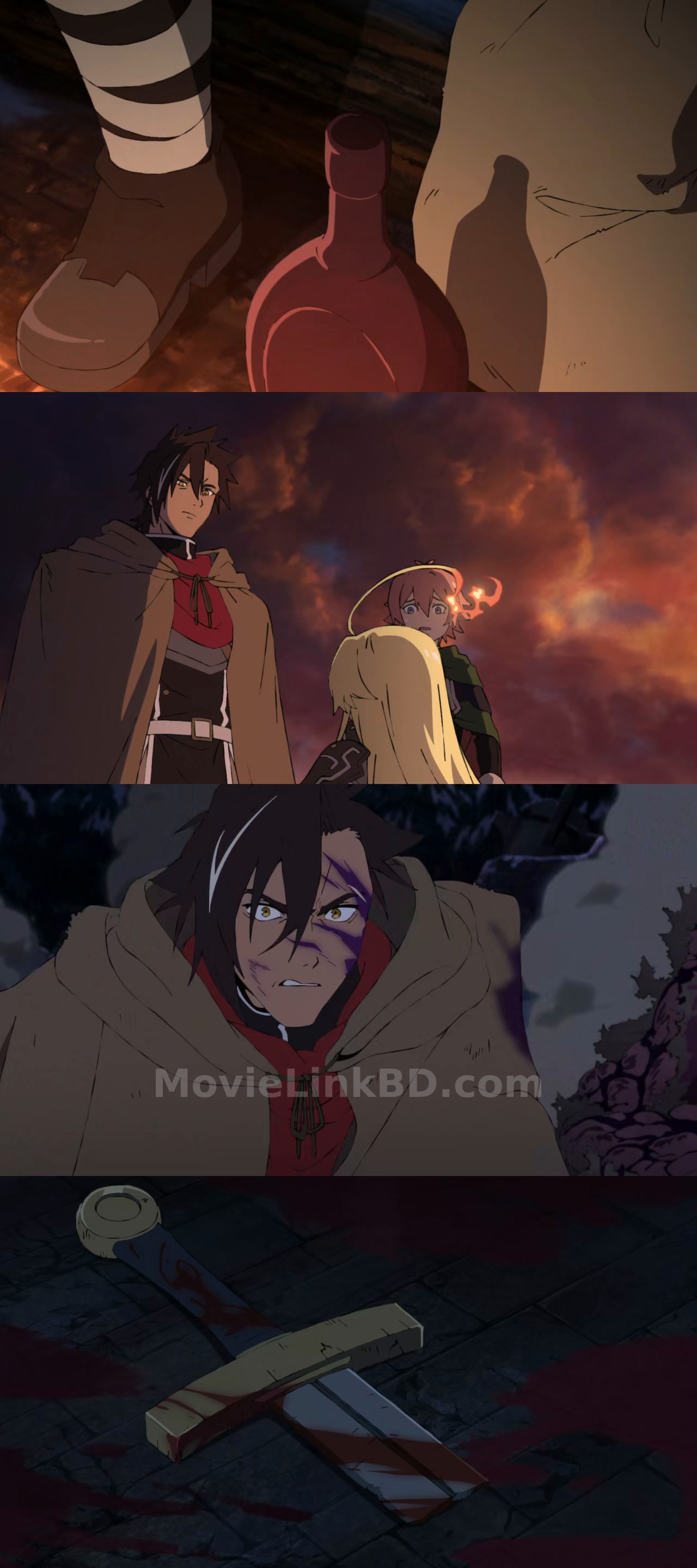Screenshot of Sentenced to Be a Hero  S01 EPi 1-12 Complete [ Hindi ORG ] (2026) &mdash; S01 &bull; Hindi + Japanese + Multi Audio on MovieLinkBD