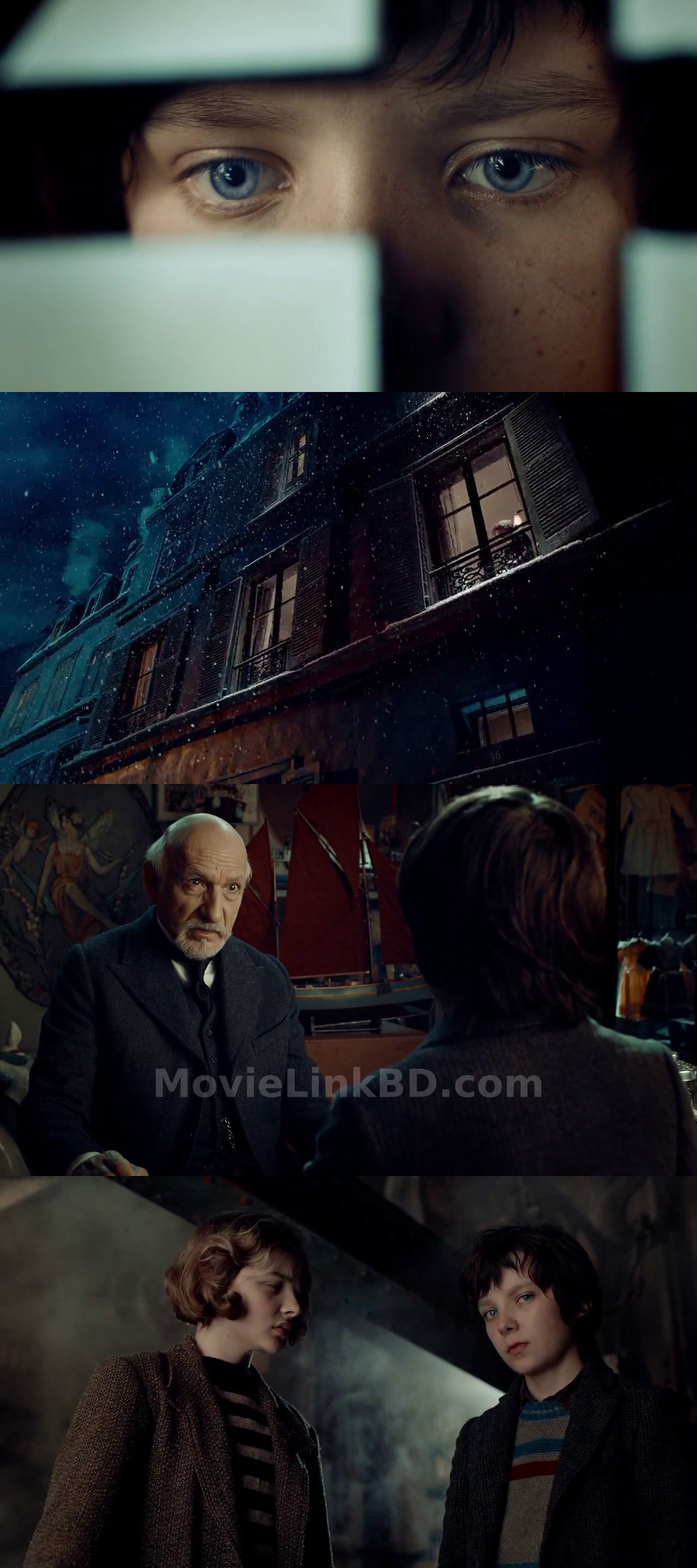 Screenshot of Hugo (2011) &bull; English + Hindi on MovieLinkBD