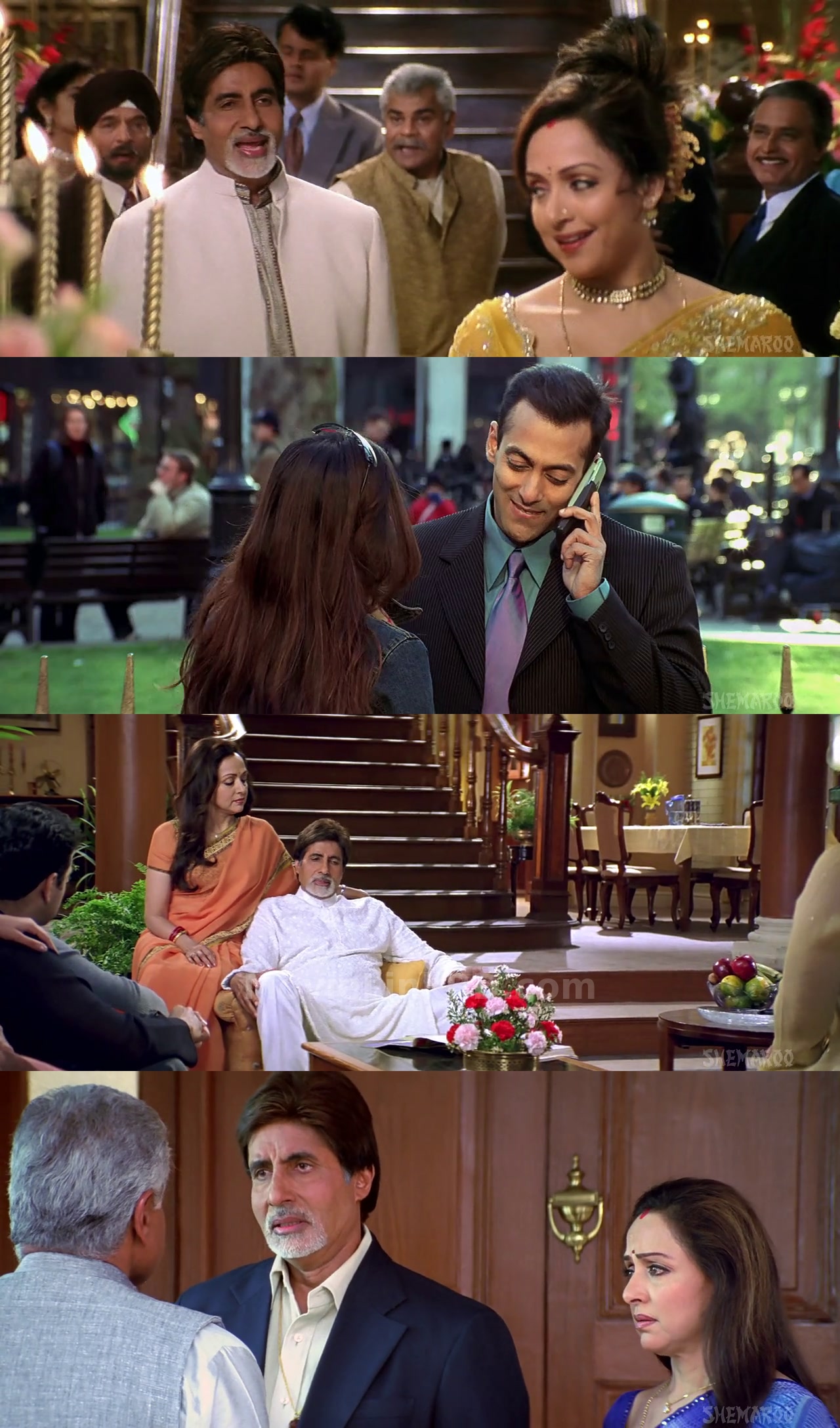 Screenshot of Baghban (2003) &bull; Hindi on MovieLinkBD