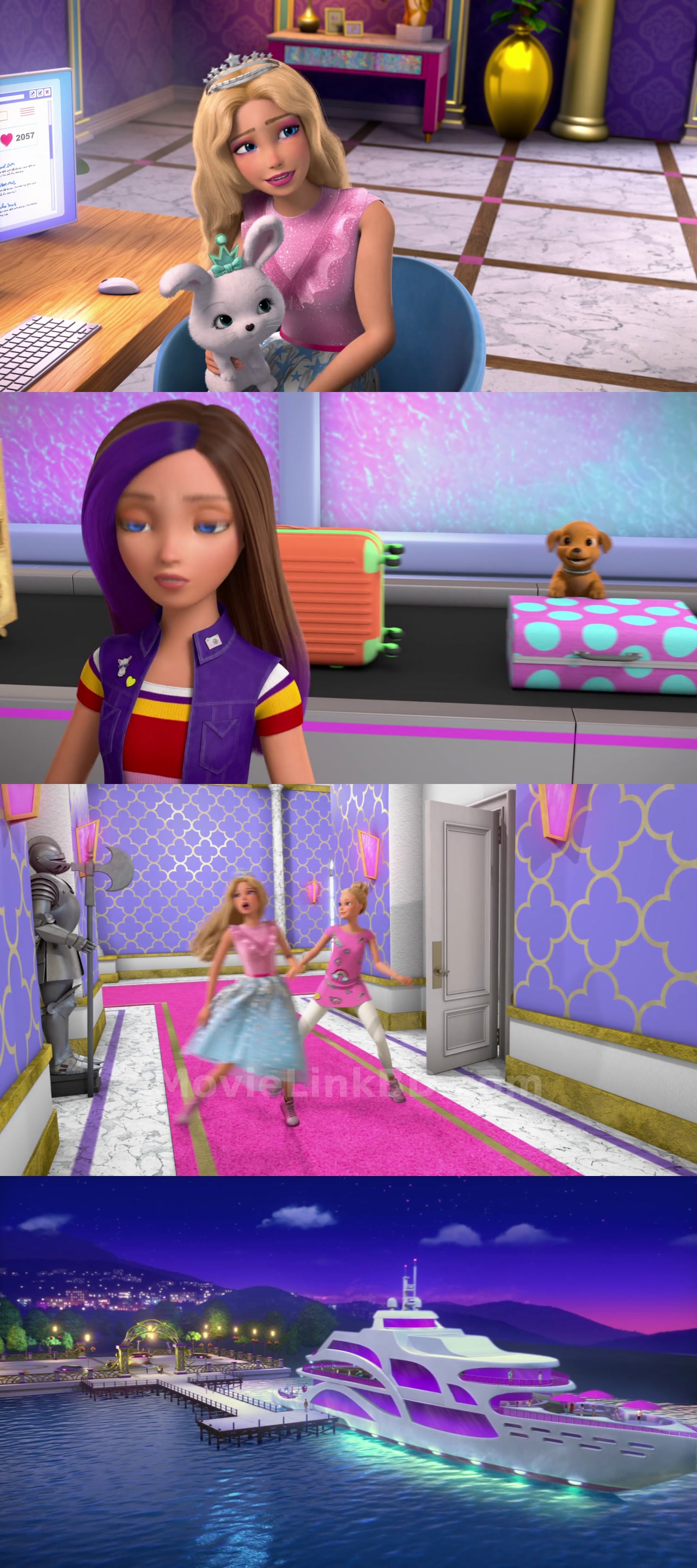 Screenshot of Barbie Princess Adventure (2020) &bull; English + Hindi on MovieLinkBD
