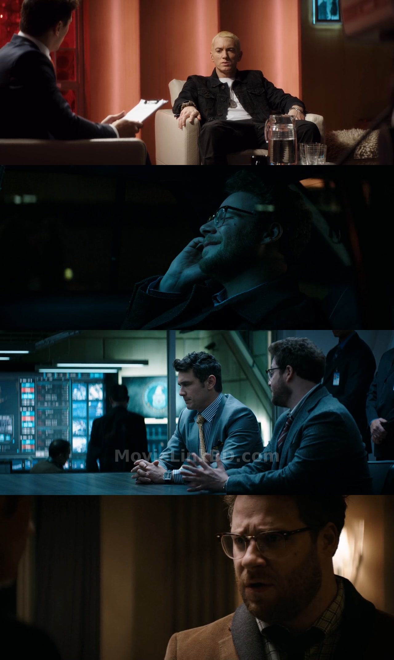 Screenshot of The Interview (2014) &bull; Hindi + Dual Audio + English on MovieLinkBD