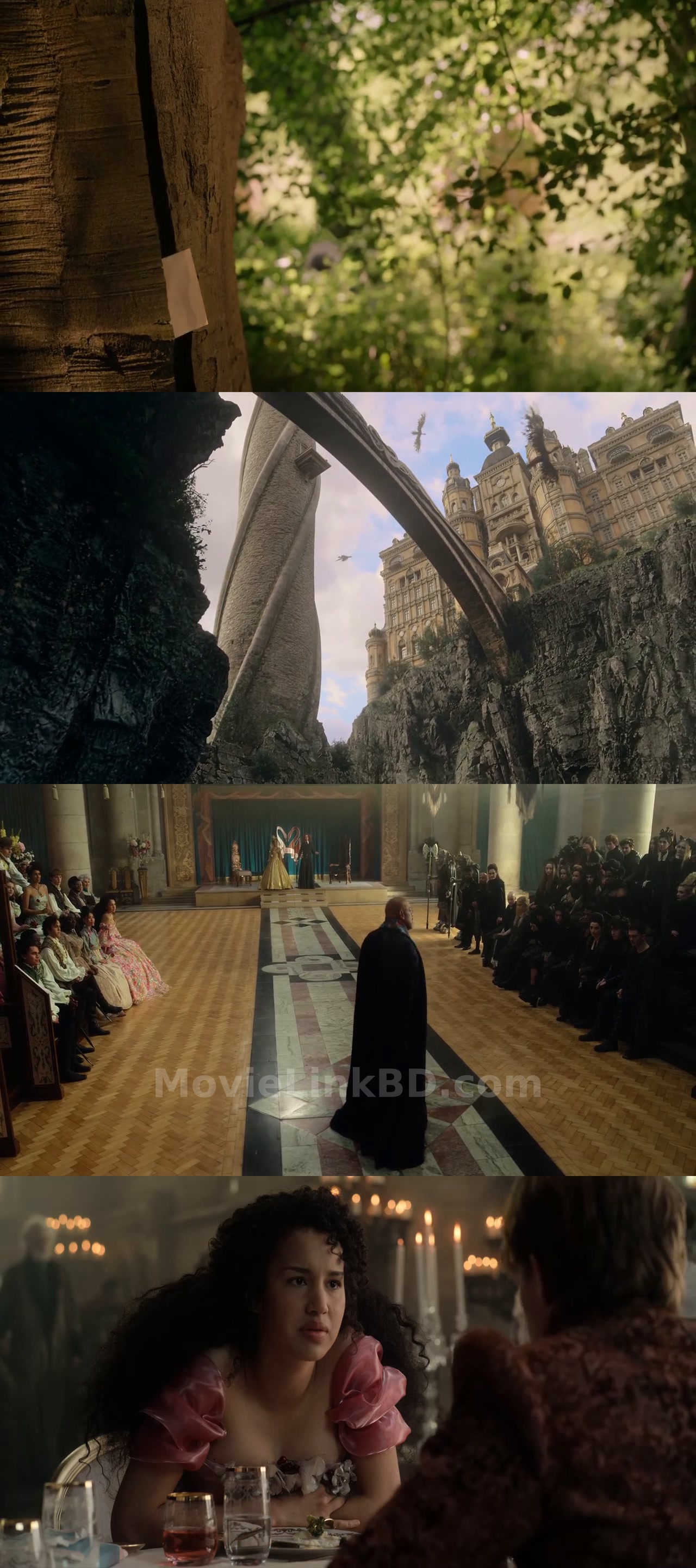 Screenshot of The School for Good and Evil (2022) &bull; Hindi + English on MovieLinkBD