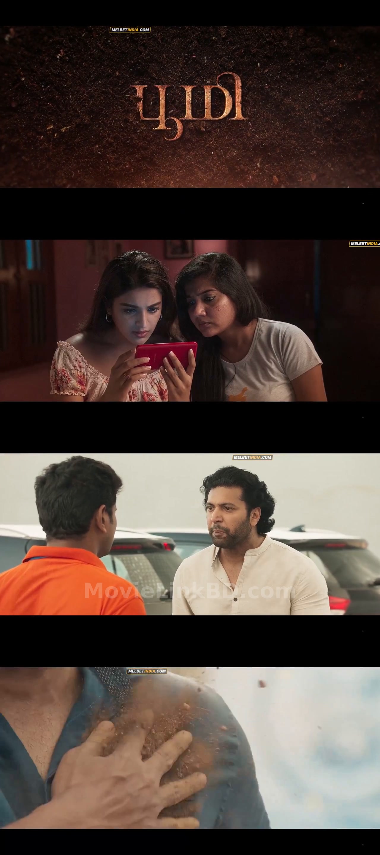 Screenshot of Bhoomi  Hindi HQ Dubbed (2021) &bull; Hindi + HQ on MovieLinkBD