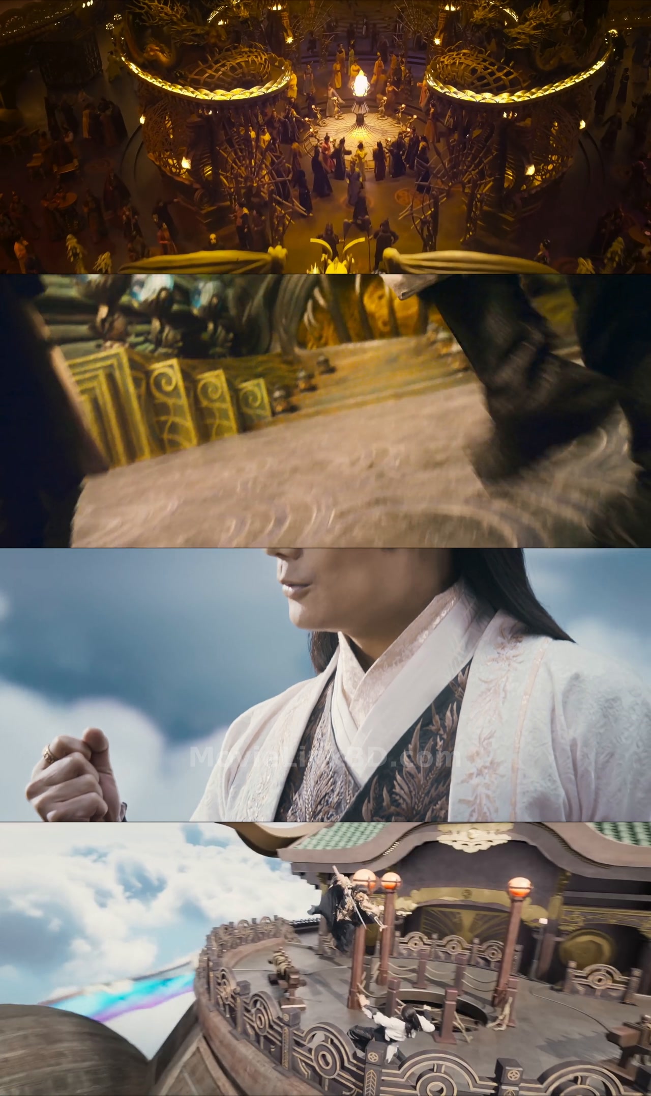 Screenshot of Legend of the Ancient Sword (2018) &bull; Chinese + Hindi on MovieLinkBD
