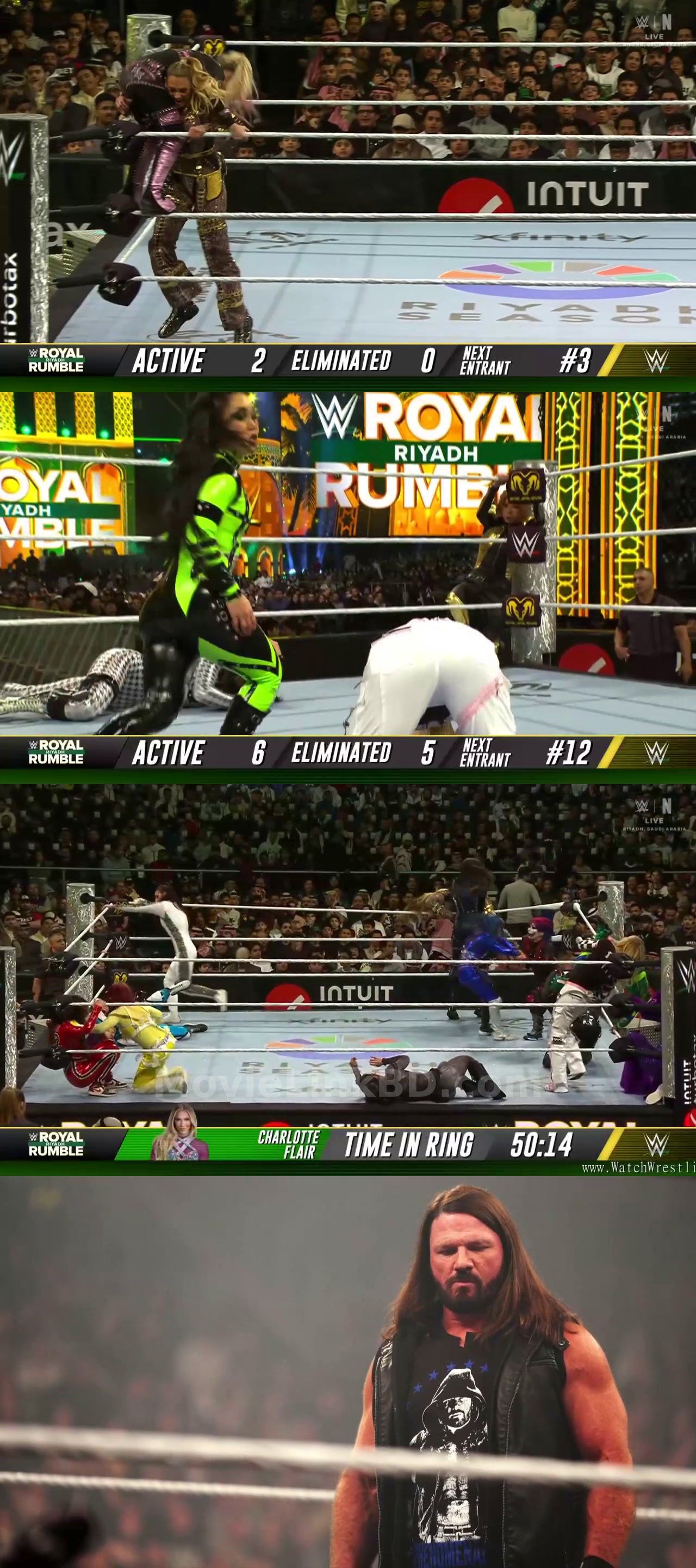 Screenshot of WWE Royal Rumble (2026) &bull; Hindi Dubbed on MovieLinkBD