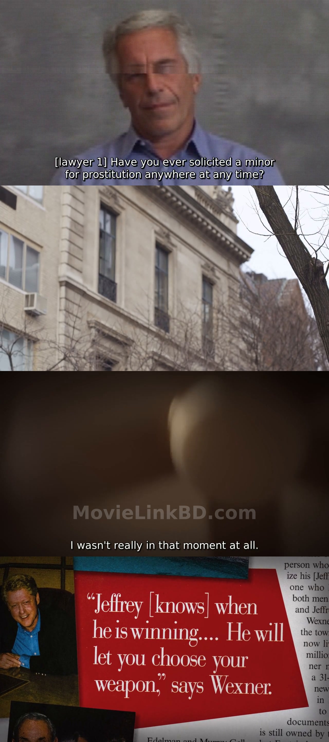 Screenshot of Jeffrey Epstein: Filthy Rich  S01 Complete (2020) &mdash; S01 &bull; English on MovieLinkBD