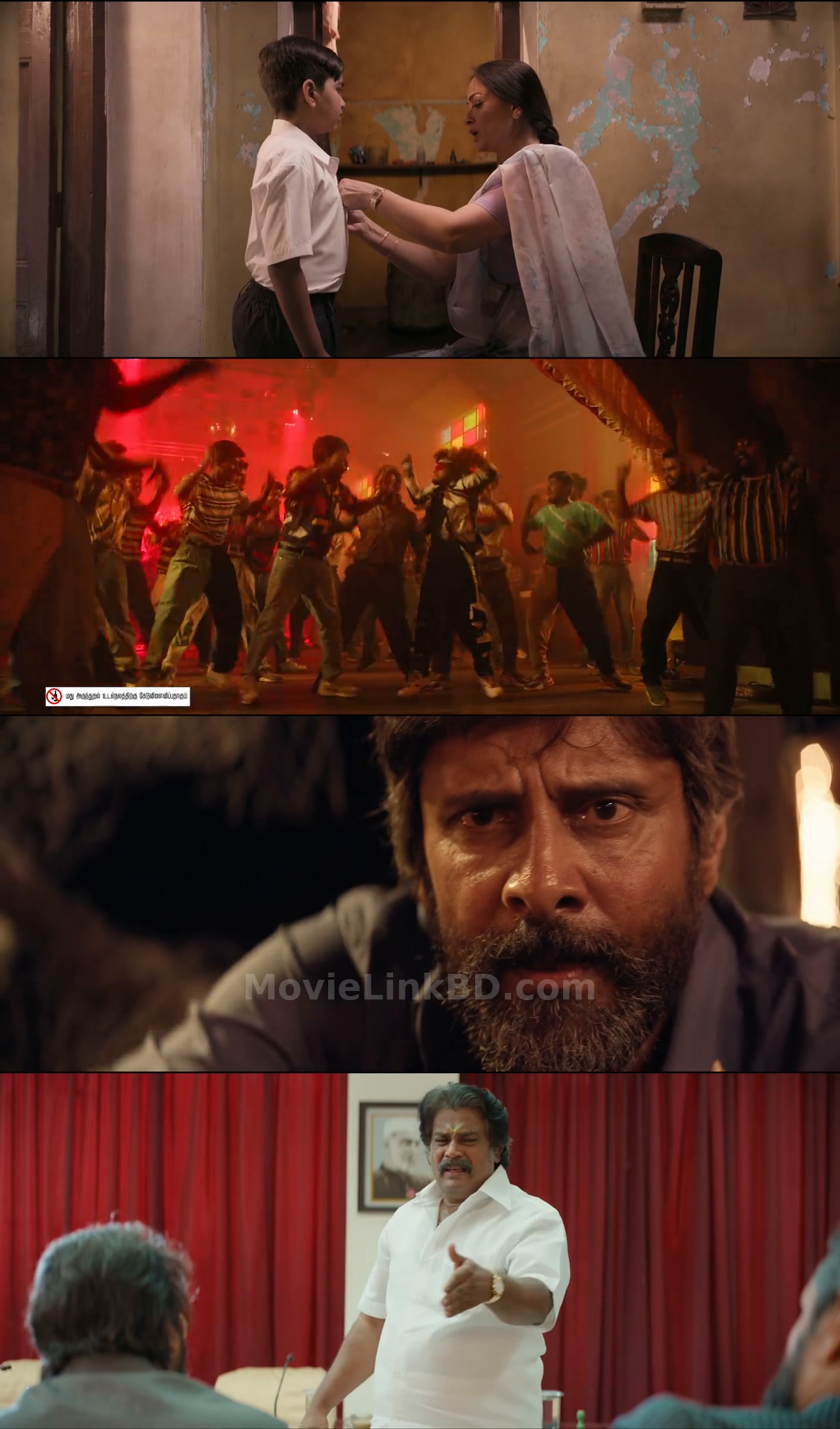 Screenshot of Mahaan  [ORG Hindi] (2022) &bull; Tamil + Hindi on MovieLinkBD