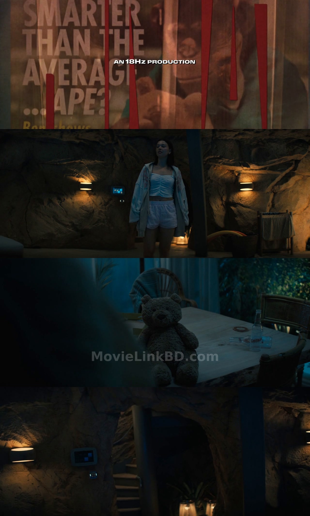 Screenshot of Primate  [ORG Hindi] (2025) &bull; English + Hindi on MovieLinkBD