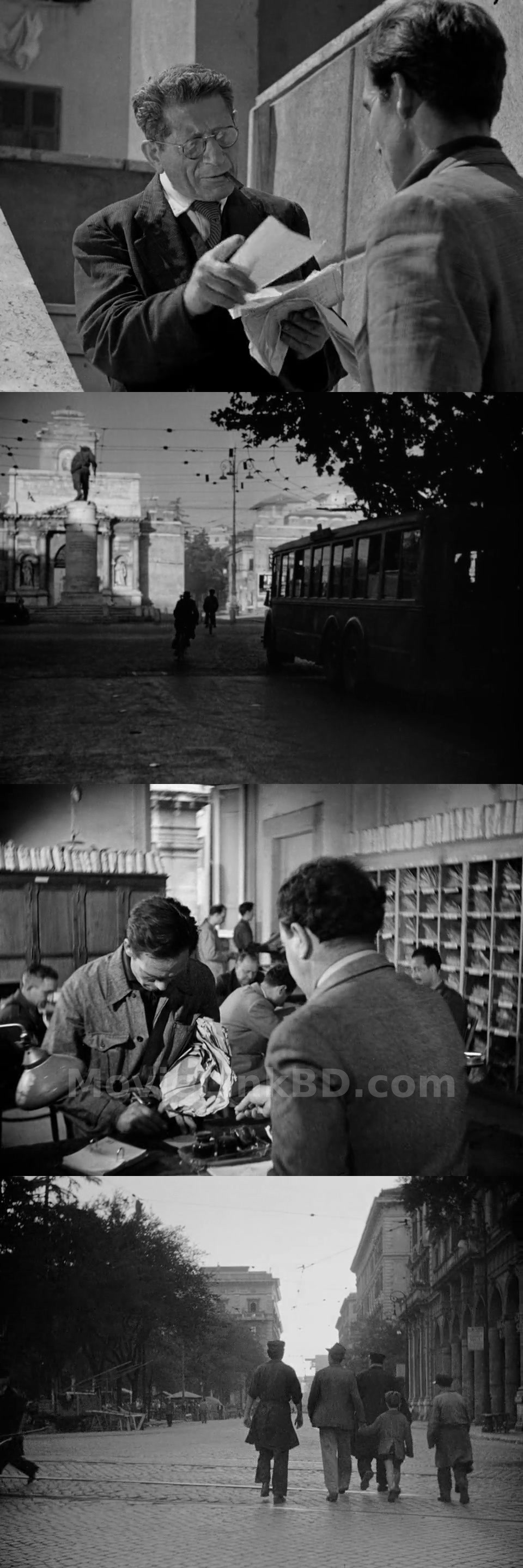 Screenshot of Bicycle Thieves (1948) &bull; Italian + With Esub on MovieLinkBD