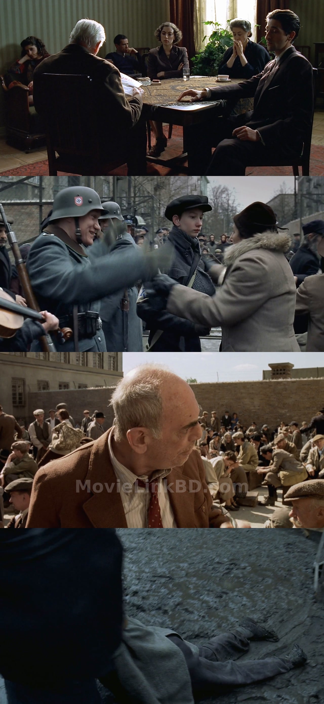 Screenshot of The Pianist (2002) &bull; Hindi + English on MovieLinkBD
