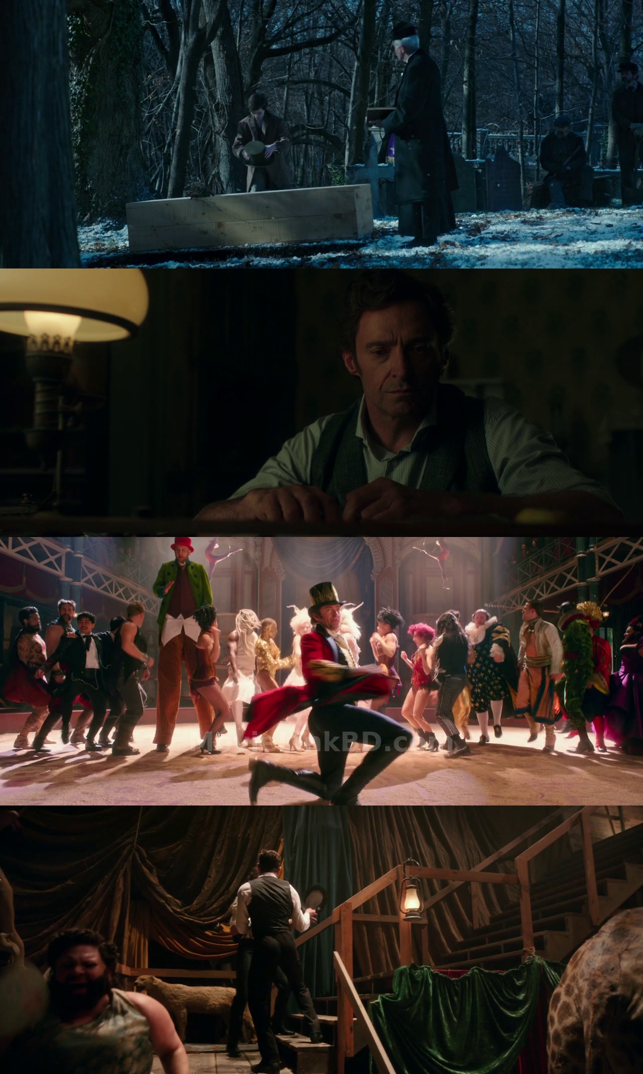 Screenshot of The Greatest Showman (2017) &bull; English + Hindi on MovieLinkBD