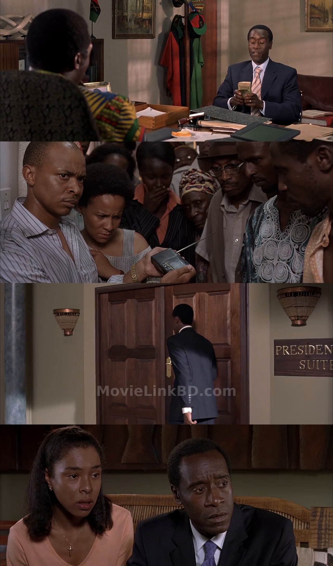 Screenshot of Hotel Rwanda (2004) &bull; English + Hindi on MovieLinkBD