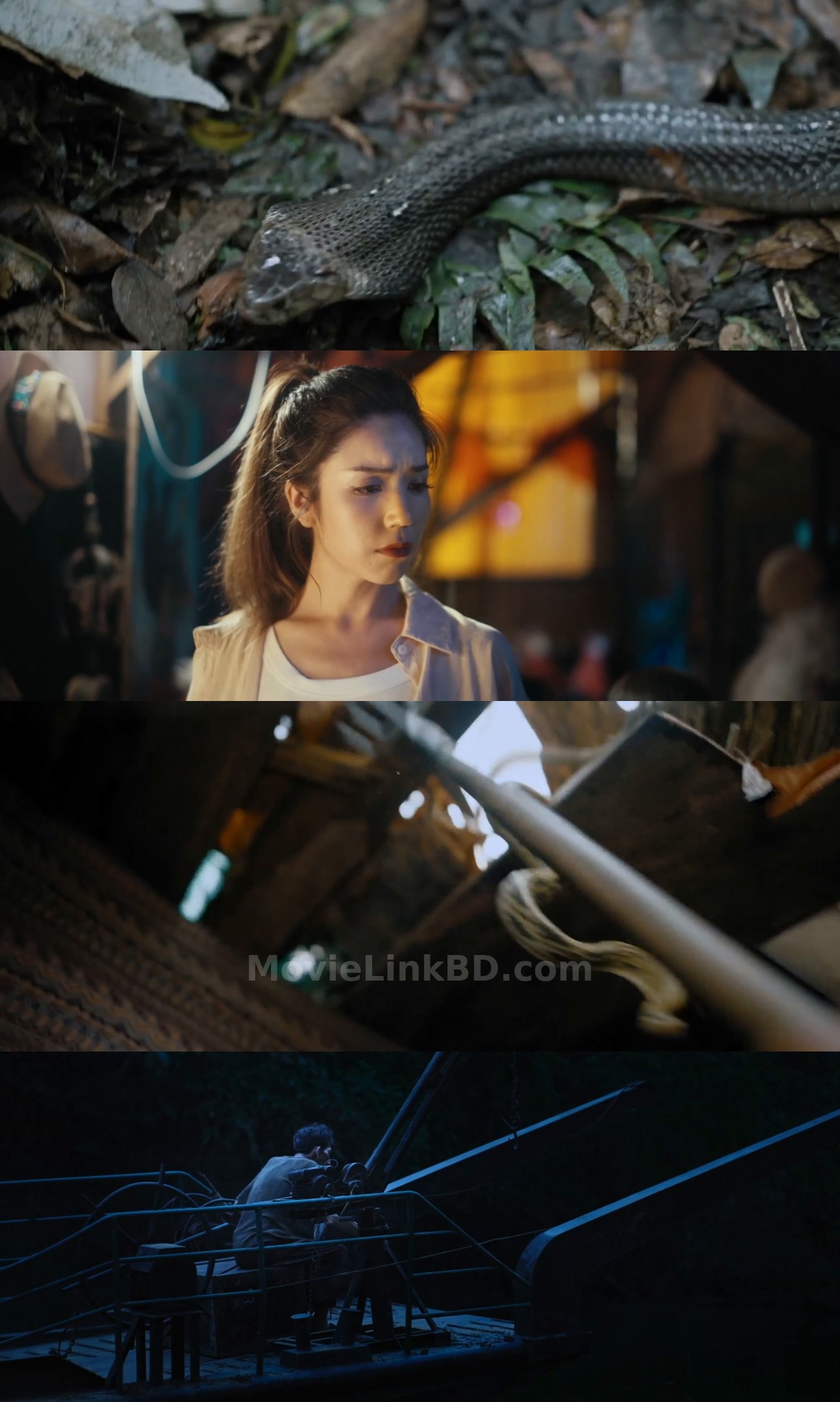 Screenshot of Anaconda : Cursed Jungle  [ORG Hindi] - with Bangla Subtitle (2024) &bull; Hindi + Chinese on MovieLinkBD