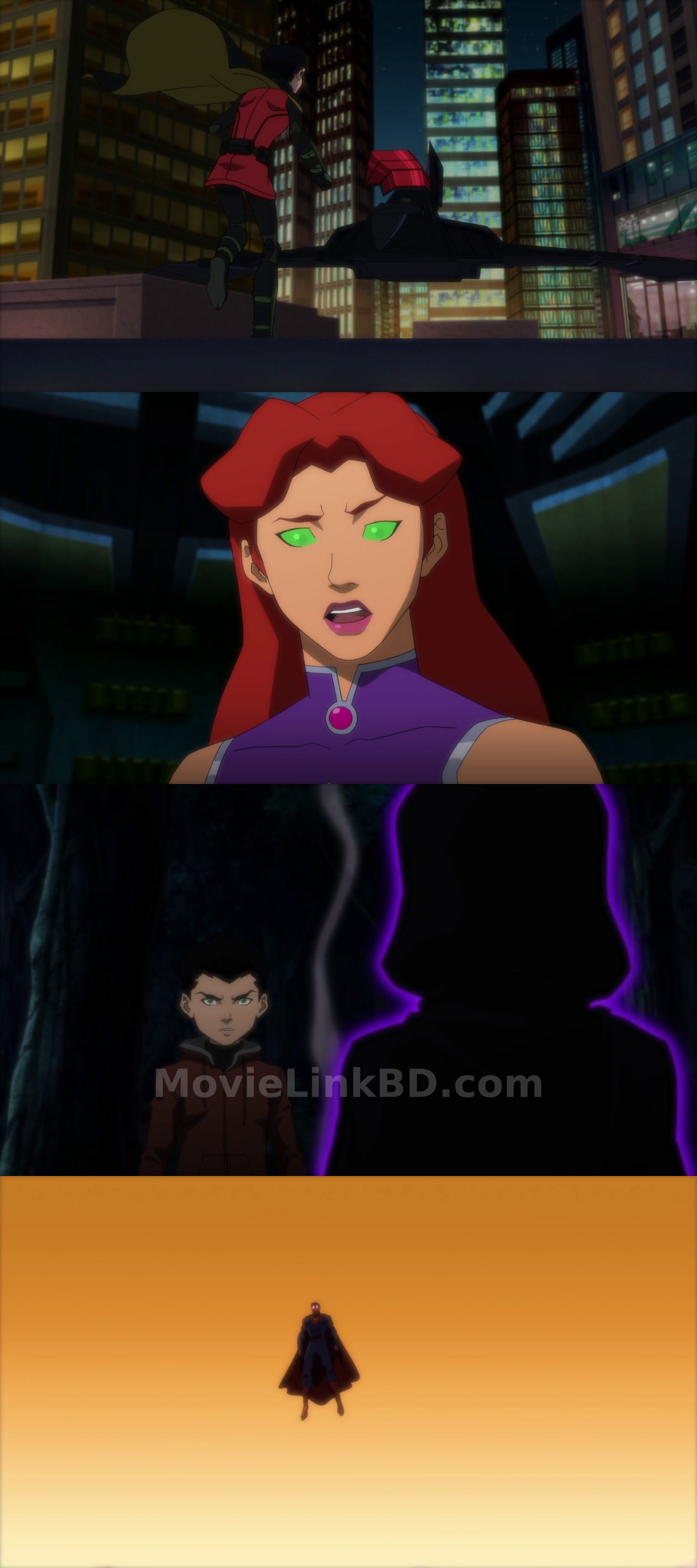 Screenshot of Justice League vs Teen Titans (2016) &bull; English on MovieLinkBD