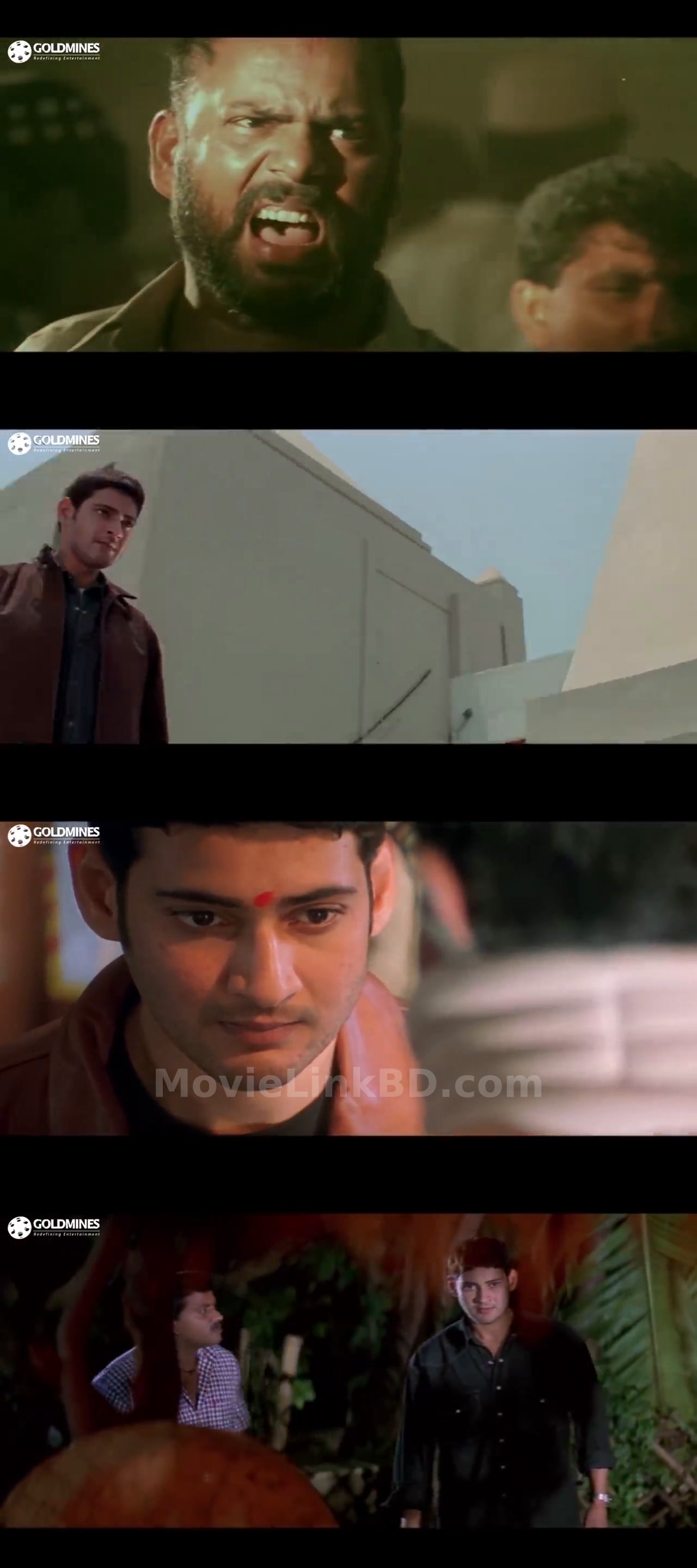 Screenshot of Athadu (2005) &bull; Telugu + Hindi on MovieLinkBD