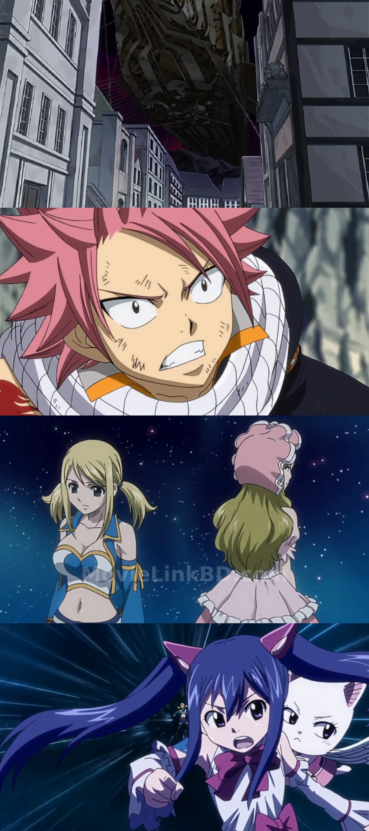 Screenshot of Fairy Tail  Season 5 Complete ORG Hindi (2013) &bull; Japanese + Multi Audio + Hindi + English on MovieLinkBD