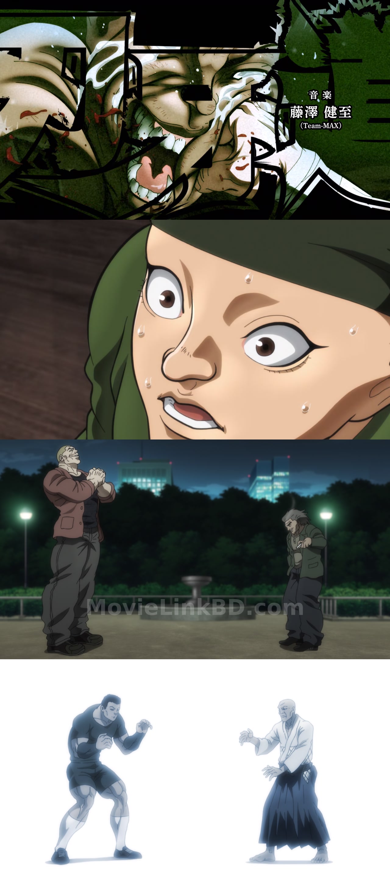 Screenshot of Baki-Dou: The Invincible Samurai  S01 Complete (2026) &mdash; S01 &bull; Japanese + Hindi on MovieLinkBD