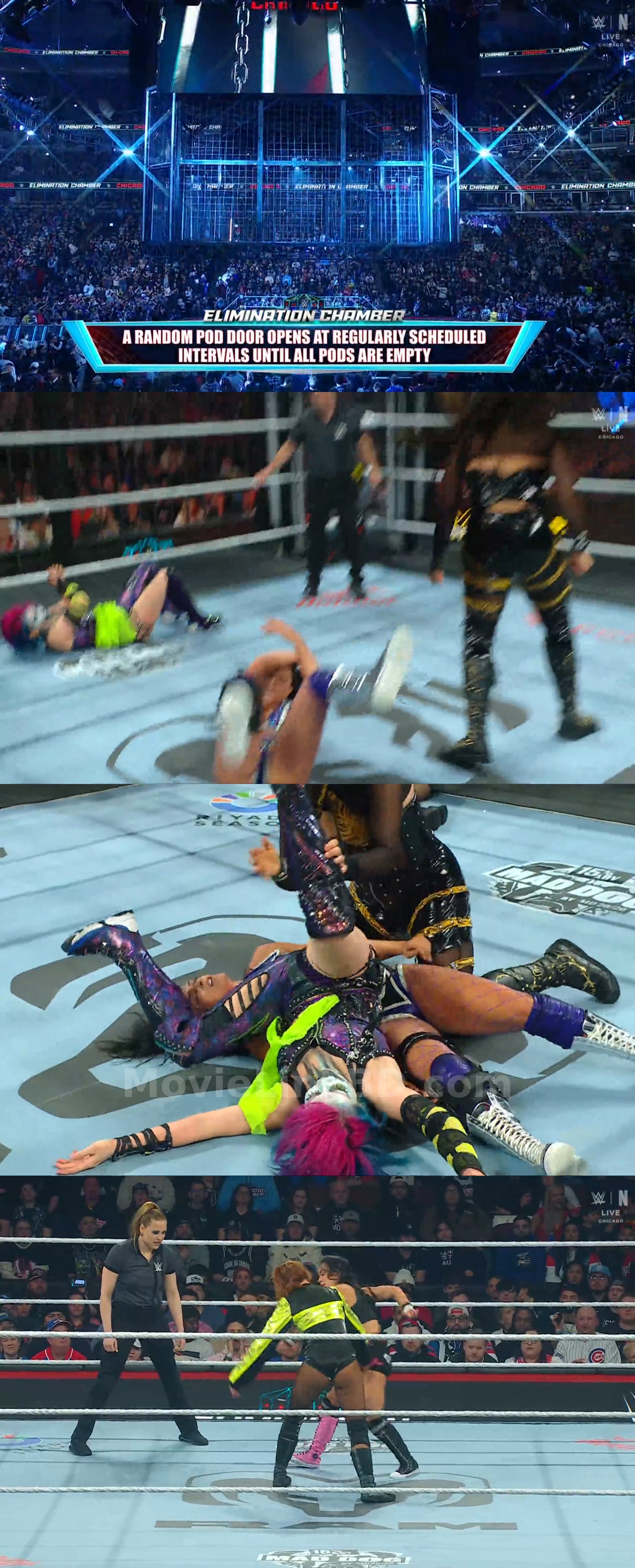 Screenshot of WWE Elimination Chamber (2026) &bull; Hindi + English + Dual Audio on MovieLinkBD