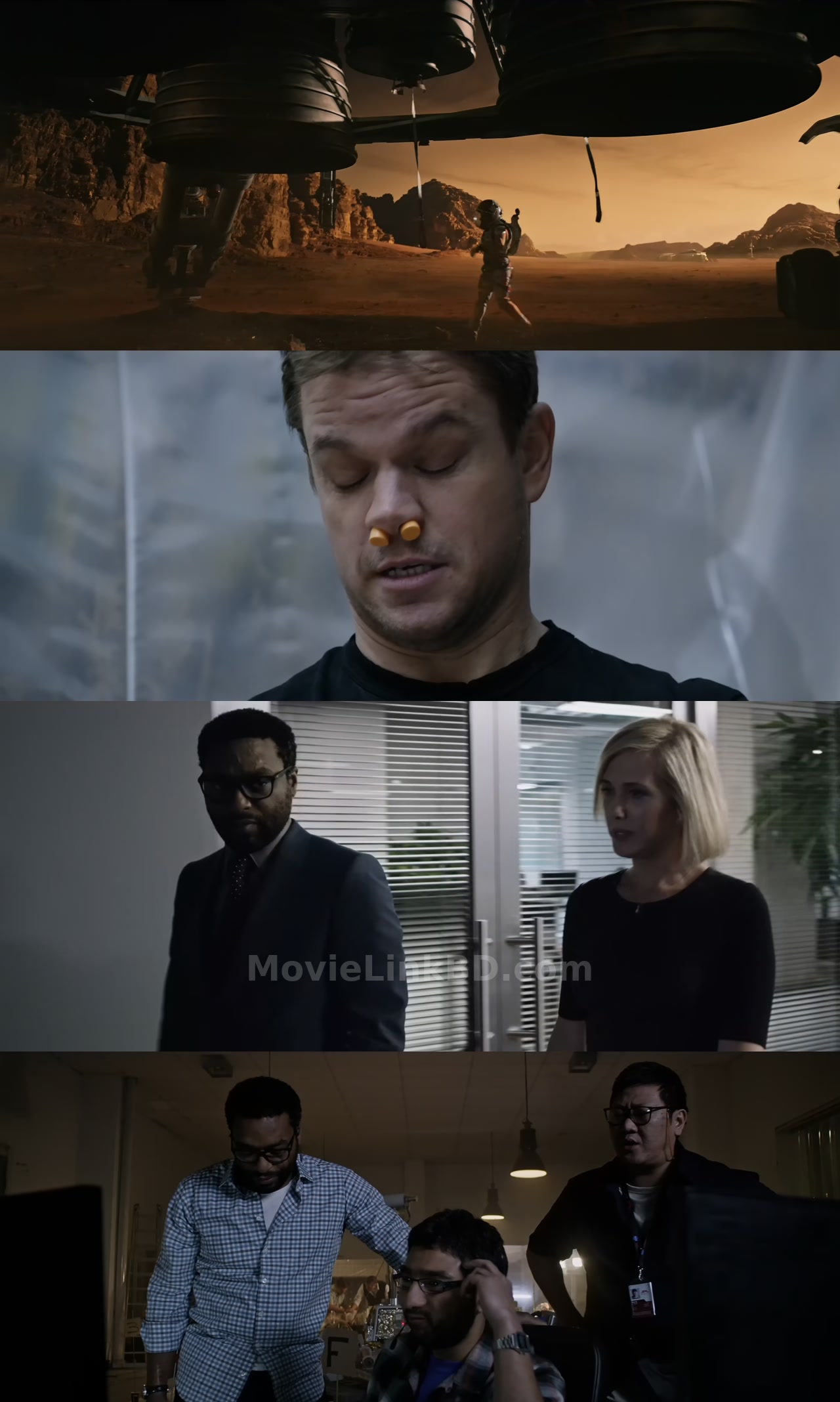 Screenshot of The Martian (2015) &bull; English + Hindi on MovieLinkBD