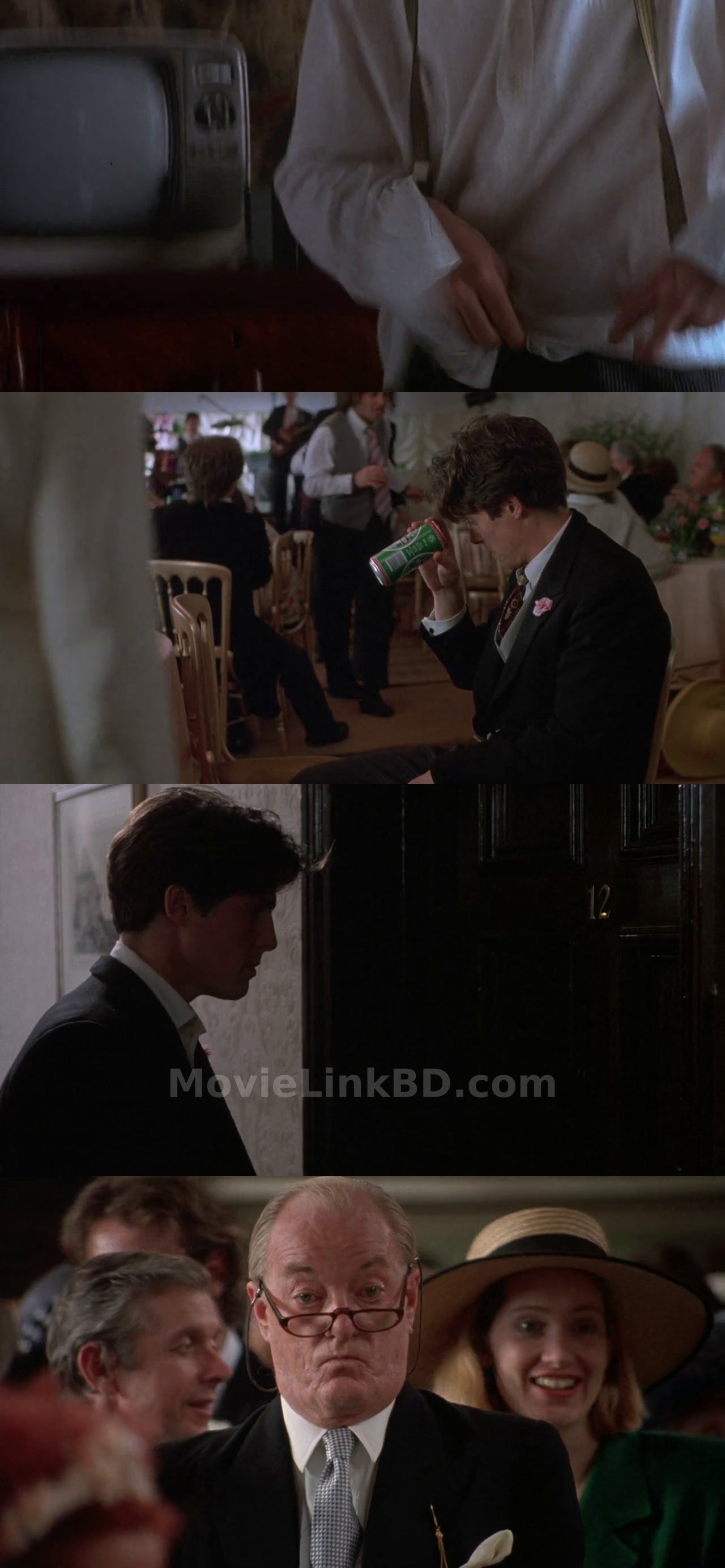Screenshot of Four Weddings and a Funeral (1994) &bull; English on MovieLinkBD
