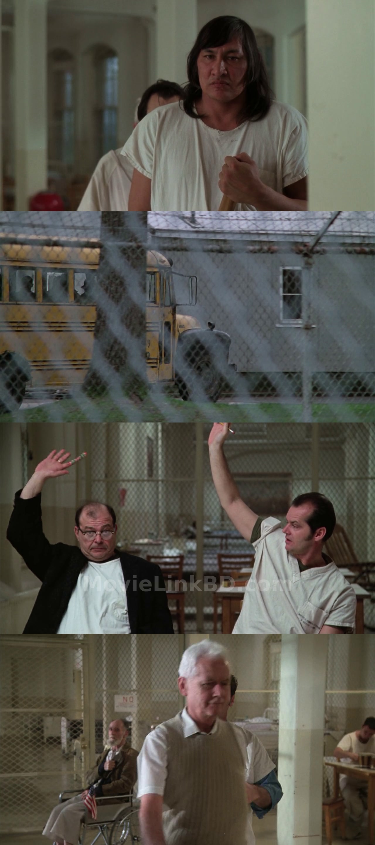 Screenshot of One Flew Over the Cuckoo's Nest (1975) &bull; English on MovieLinkBD