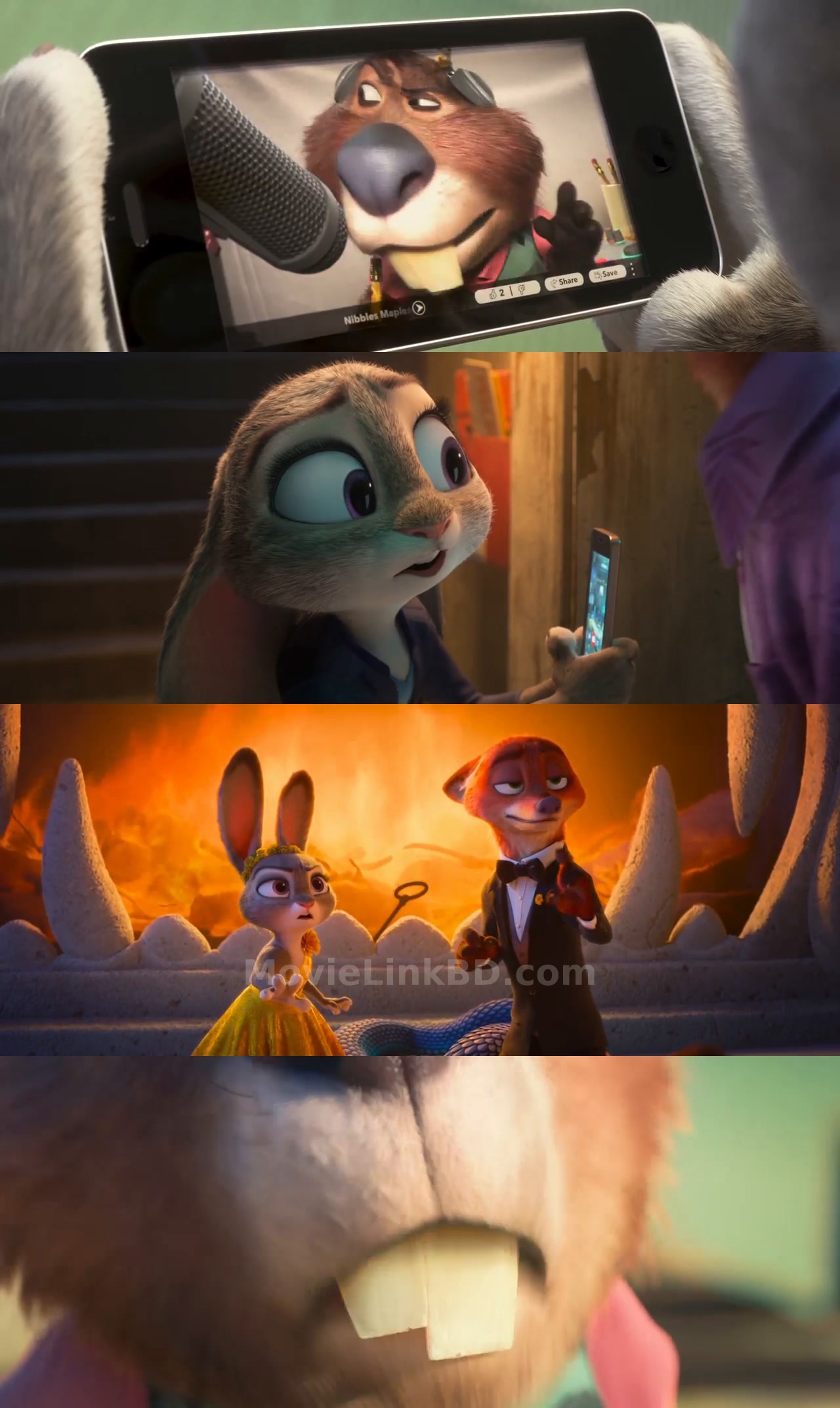 Screenshot of Zootopia 2  [ORG Hindi] (2025) &bull; English + Hindi on MovieLinkBD