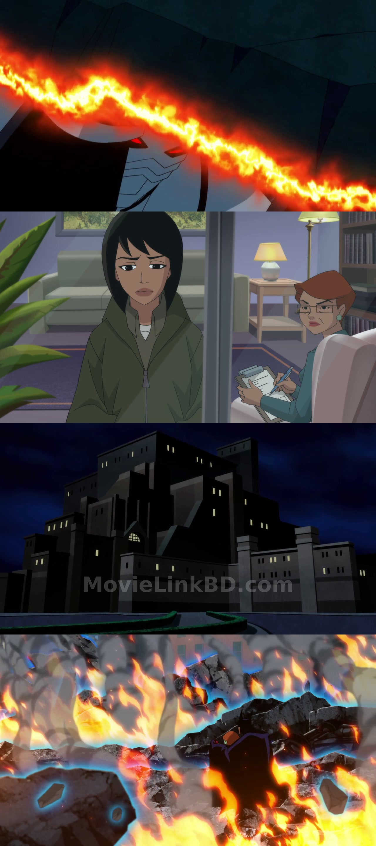 Screenshot of Justice League vs the Fatal Five (2019) &bull; English on MovieLinkBD