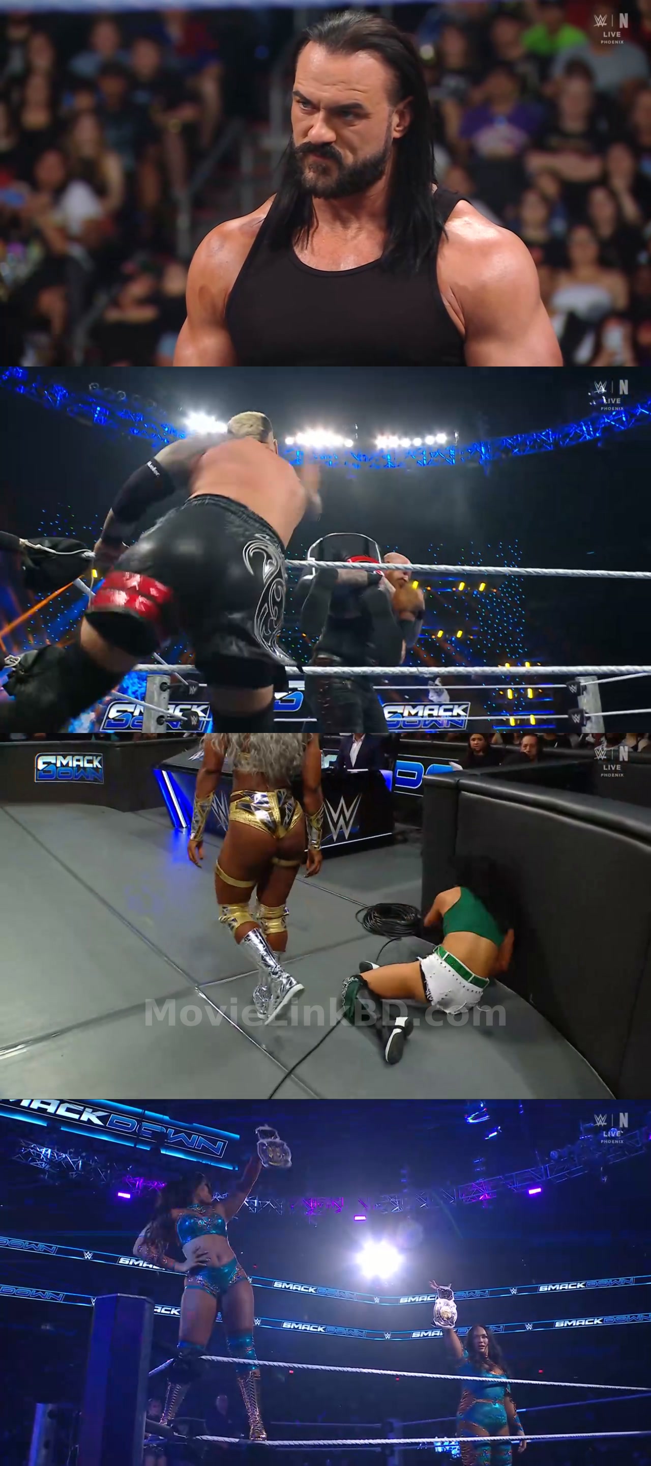 Screenshot of WWE Monday Night Raw (13th-March 2026) Hind ORG &bull; English + Dual Audio + Hindi on MovieLinkBD