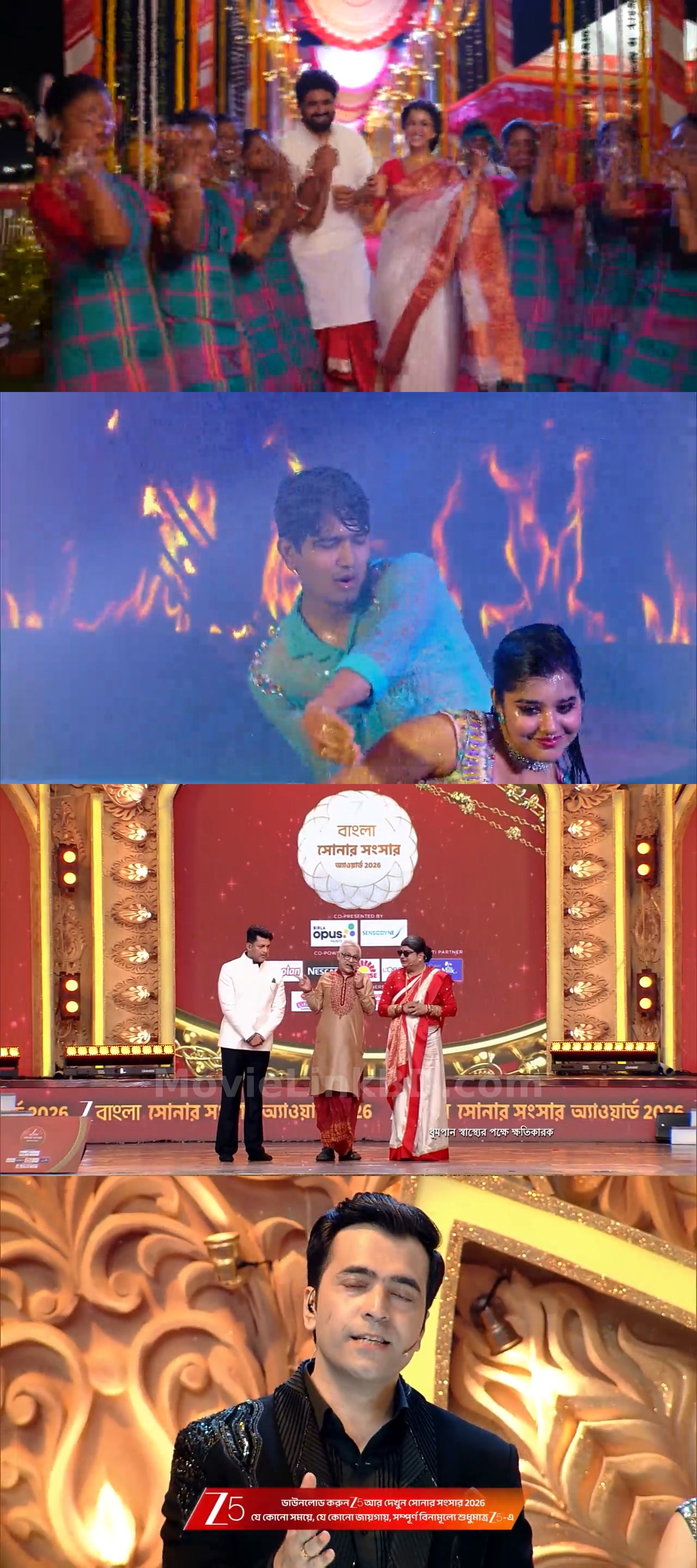 Screenshot of Sonar Sansar Awards  [S01 Ep 1-4 Added ] (2026) &mdash; S01 &bull; Bangla on MovieLinkBD
