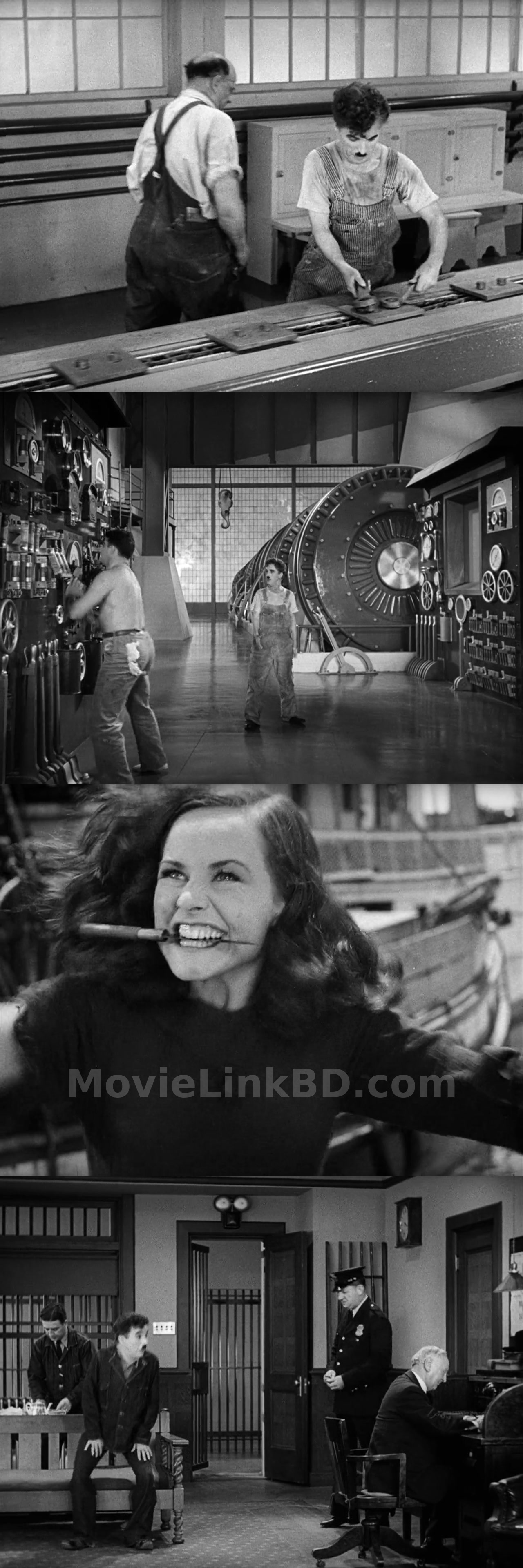 Screenshot of Modern Times (1936) &bull; English on MovieLinkBD