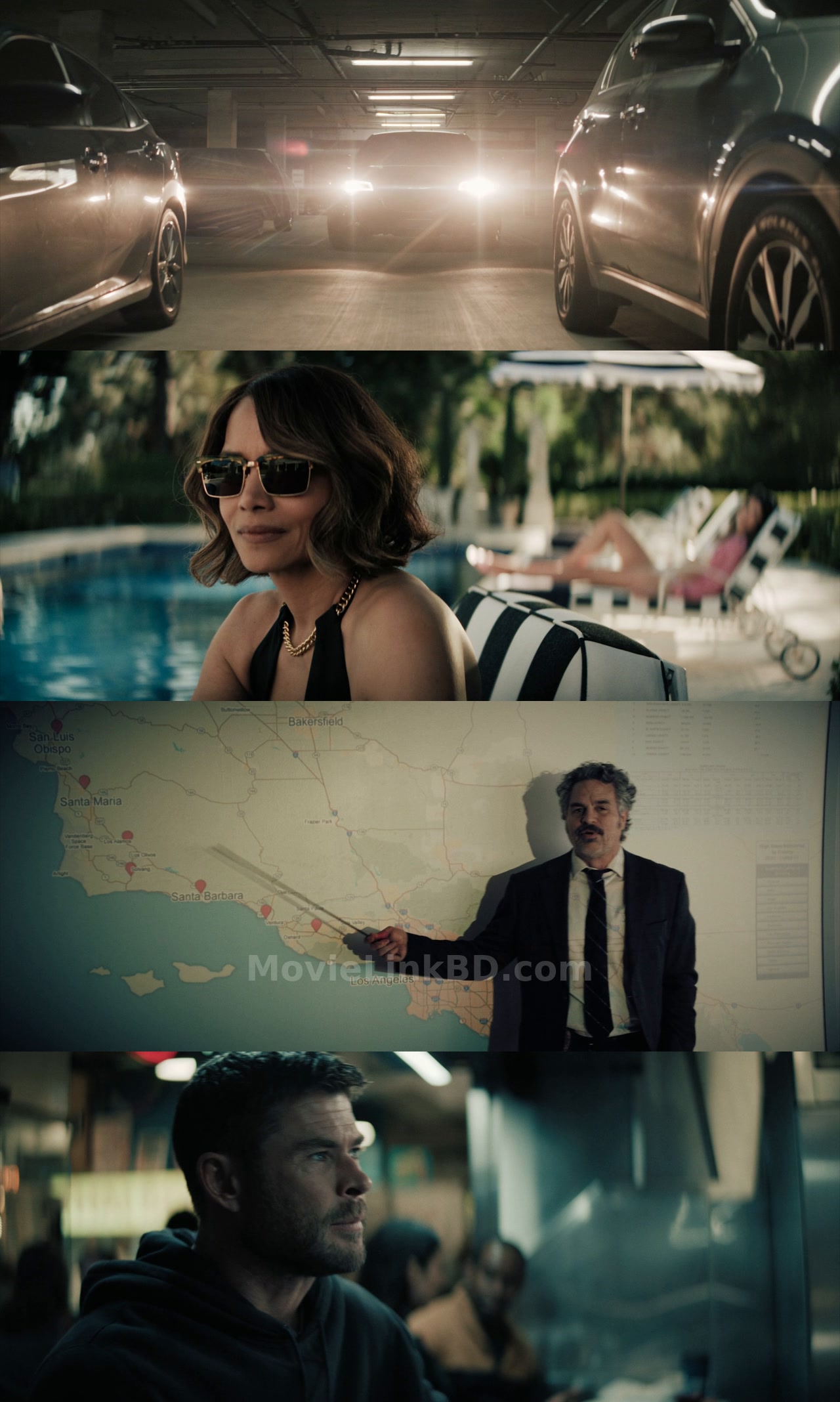 Screenshot of Crime 101  Full HD (2026) &bull; Hindi + English on MovieLinkBD
