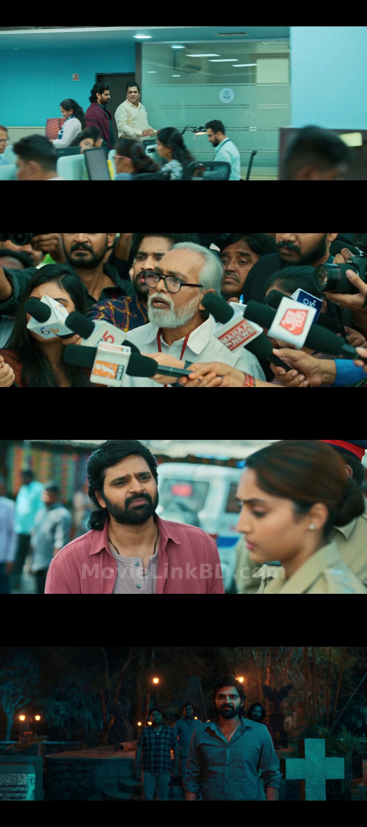 Screenshot of Mrithyunjay  [ORG Hindi] (2026) &bull; Hindi + Telugu on MovieLinkBD